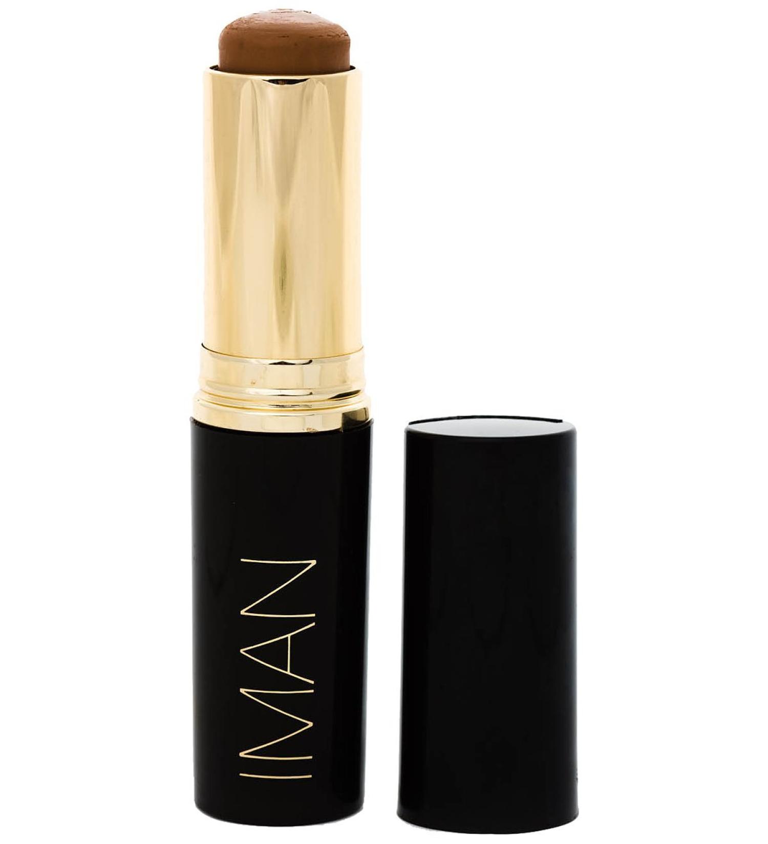 IMAN Cosmetics Foundation  Second to None Stick  Medium Skin  Clay 4