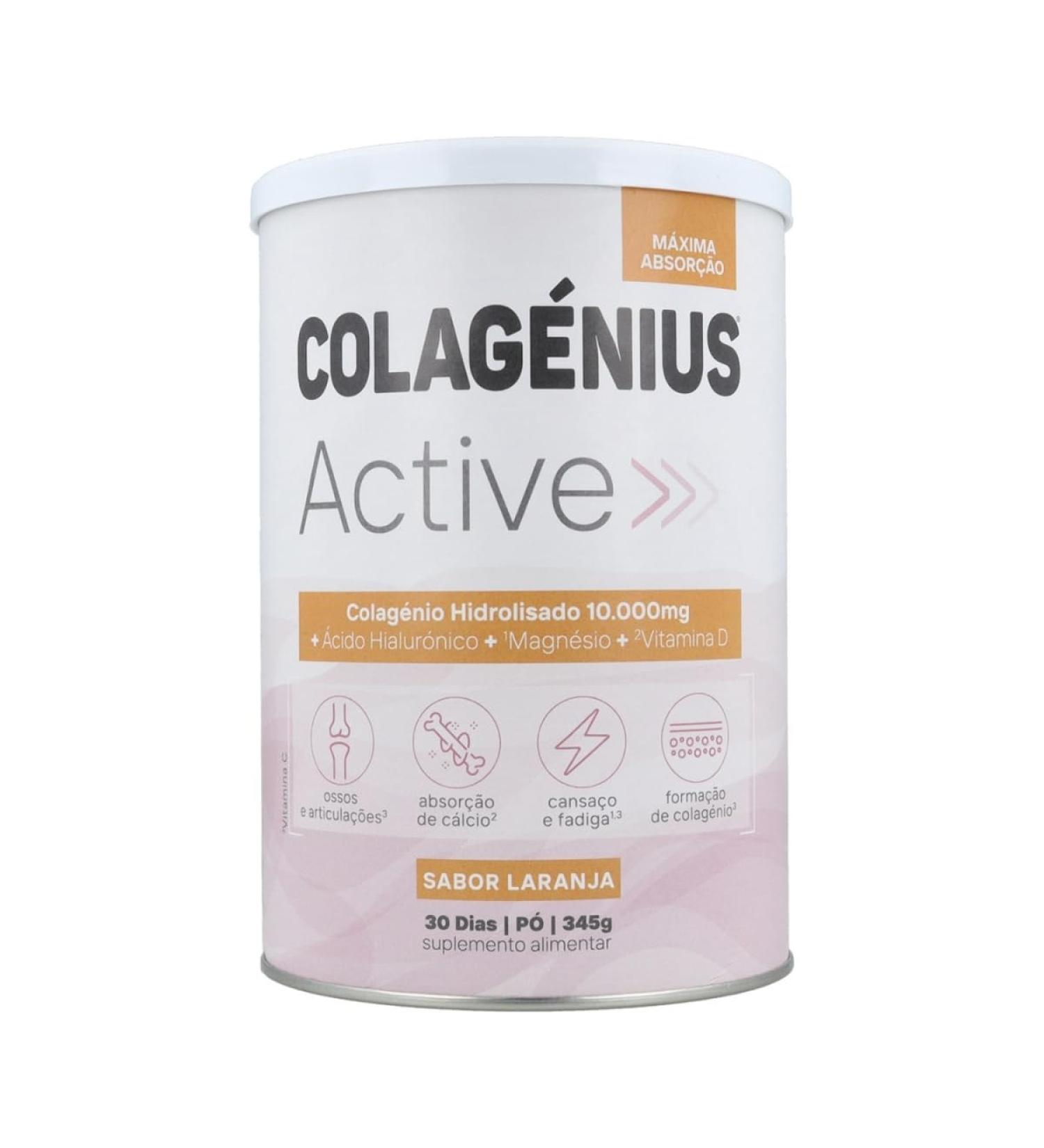 COLAGENIUS Active collagen powder orange flavor 345g
