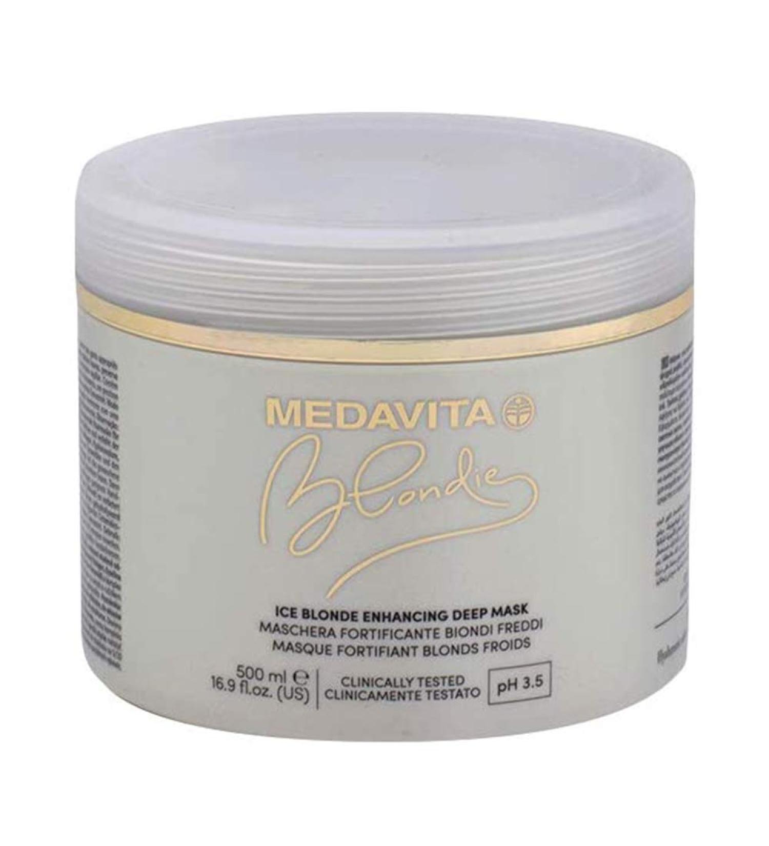 Medavita Ice Blonde enhancing deep mask 500ml