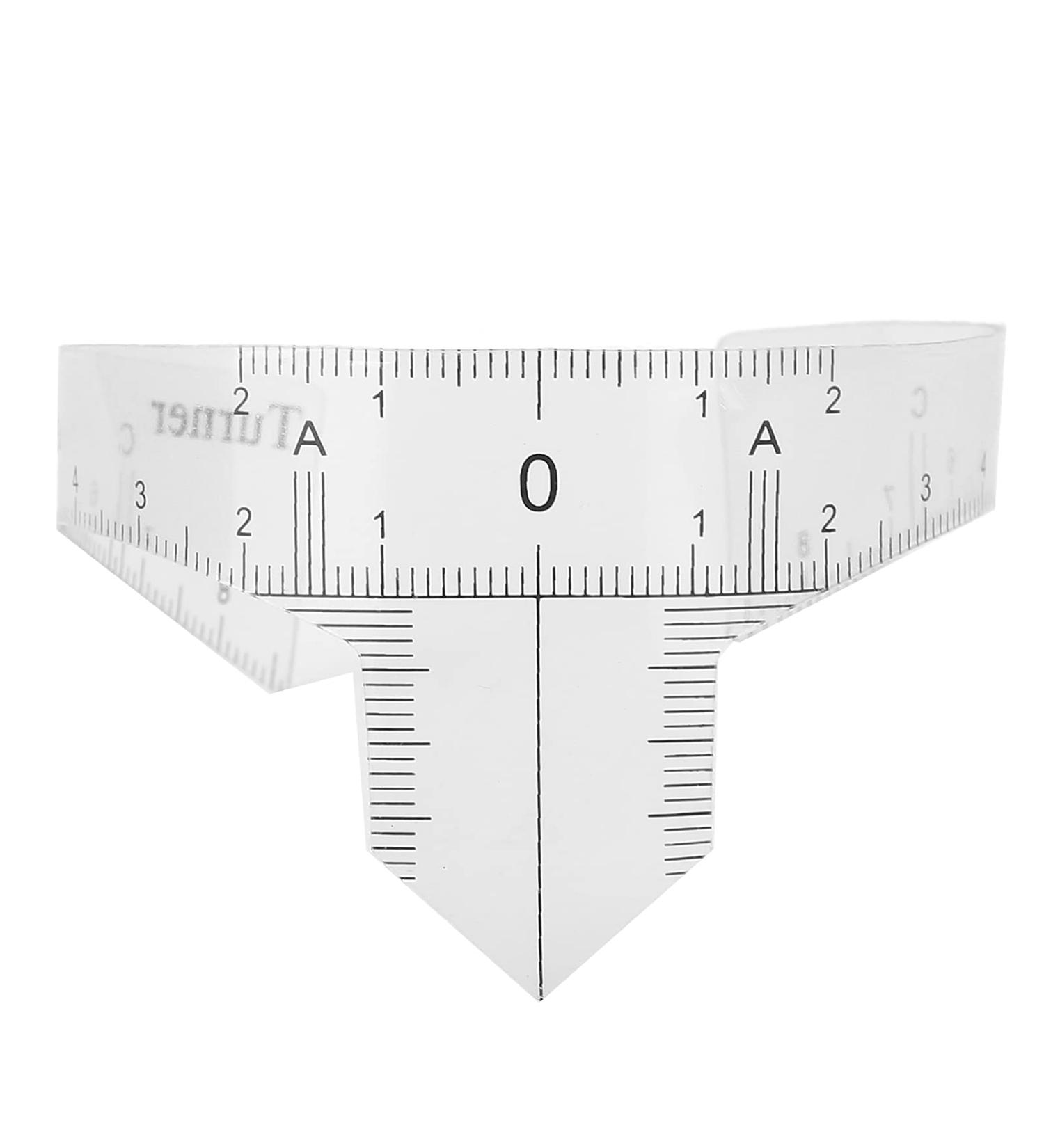  Keenso Microblading Ruler - Professional Eyebrow Ruler for Makeup (Nose Bridge Ruler C) - Buy Online on GoSupps.com