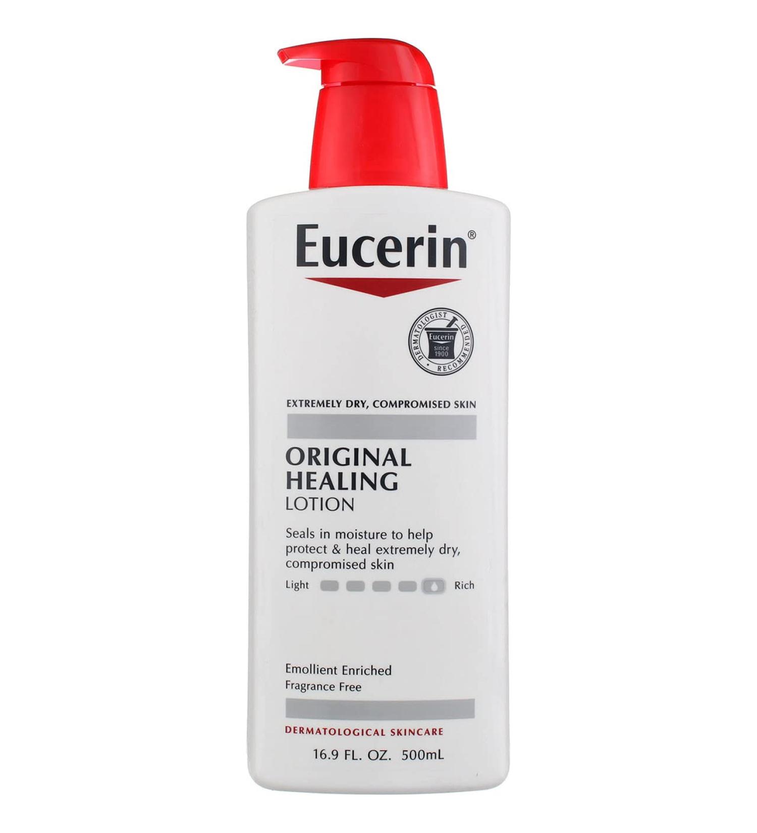 Eucerin Original Healing Lotion 16.90 Oz - Pack of 6 - Buy Online on GoSupps.com