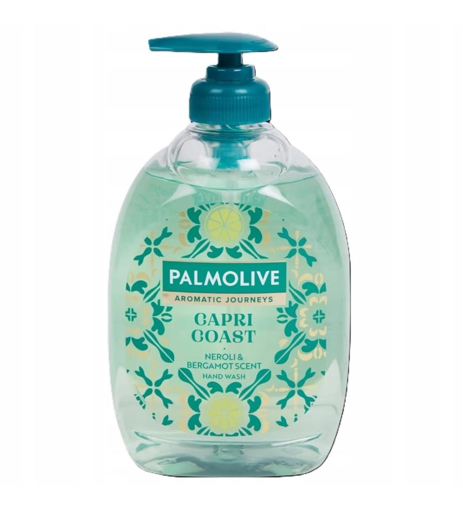Palmolive Palmolive Pack of 6 hand soaps with pump Capri Coast Neroli and Bergamot 500 ml
