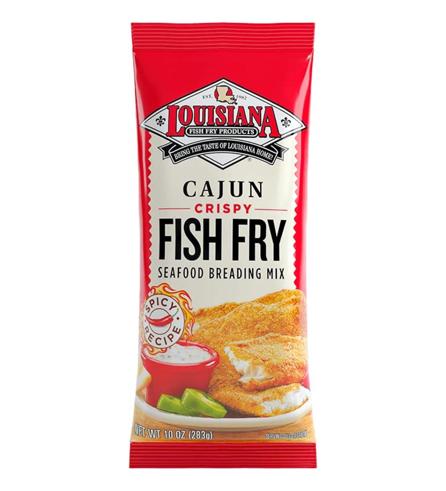 Louisiana Fish Fry Cajun Seasoning - Authentic Blend for Delicious Seafood Dishes - Buy Online on GoSupps.com