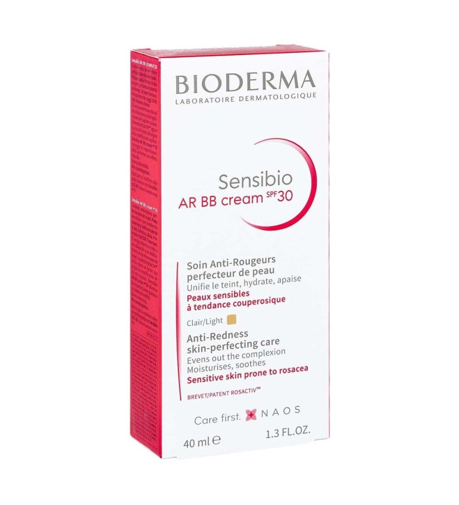 Bioderma Sensibio AR BB Cream SPF 30 - 40ml | Soothing & Protective Formula for Sensitive Skin | International Shipping Available - Buy Online on GoSupps.com