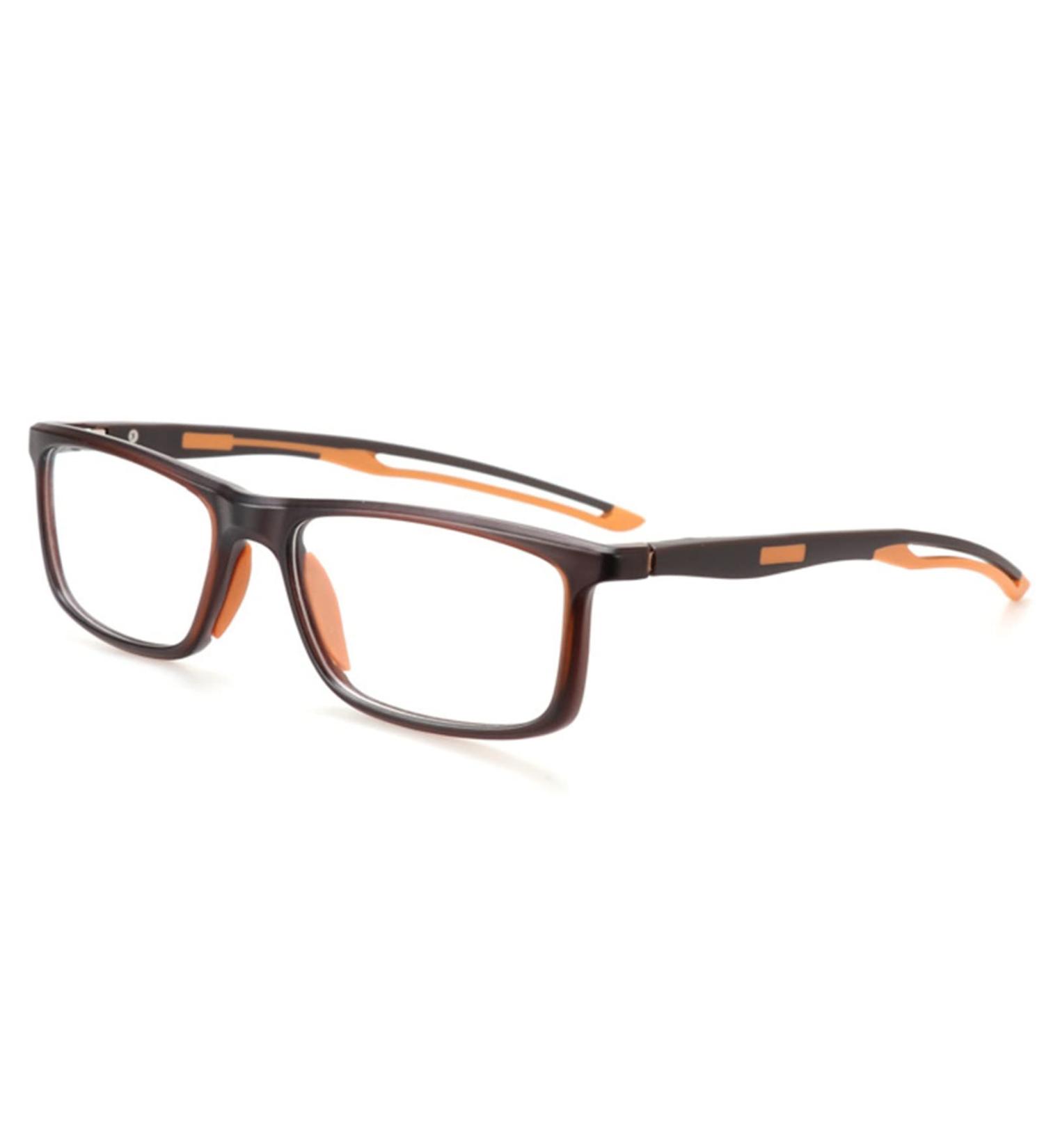 JHDXL Stylish Reading Glasses +1.75 | Blue Light Blocking UV Protection Spring Hinges - Brown | Comfortable Computer Readers - Buy Online on GoSupps.com