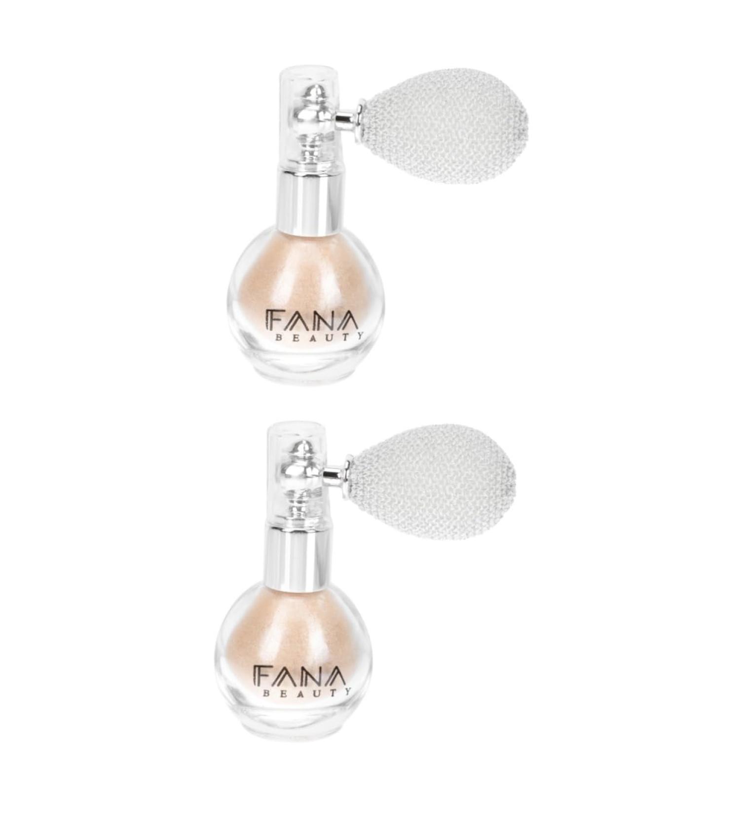 VILLCASE 2 pcs Spray Glitter Highlighter - Body & Hair Glitter Spray for Women - Colorful Eyeshadow & Makeup - High Gloss Finish - 7x5.5cm - Buy Online on GoSupps.com