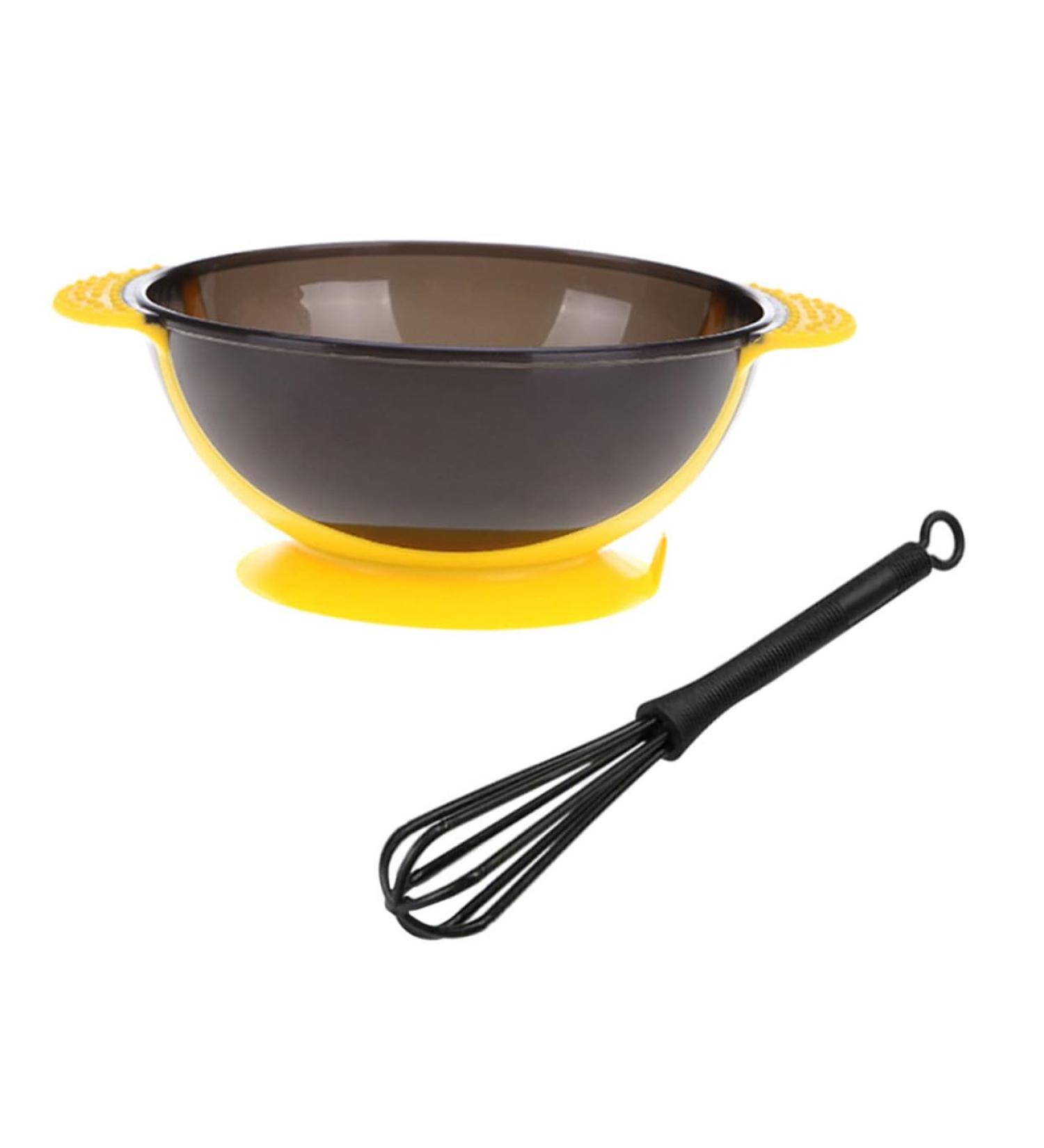 INOOMP 2 ensembles Bols Coiffure avec Ventouse et Agitateur Coloration Cheveux Kit Teinture Cheveux Pratique Bol D coloration R utilisable pour Application Facile D sordre - Buy Online on GoSupps.com