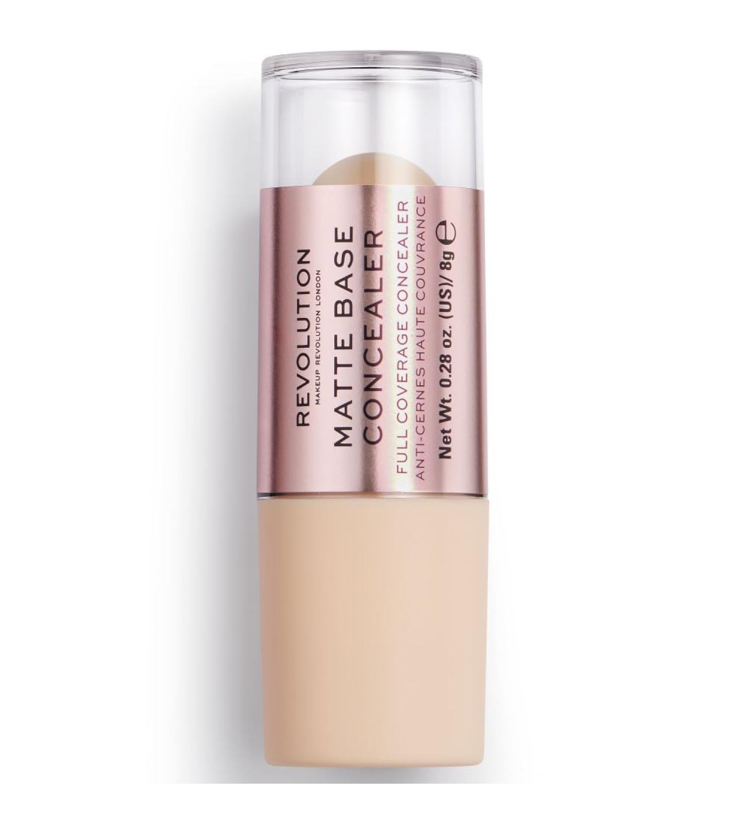 Revolution Matte Base Concealer C8 | Best Full-Coverage Concealer for Flawless Skin - International Shipping Available - Buy Online on GoSupps.com