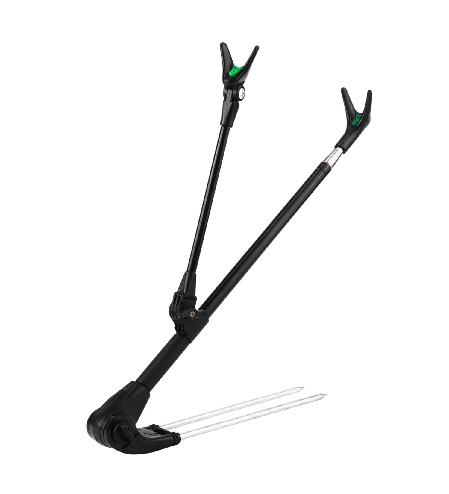 Happyyami 2pcs Fishing Rod Turret Bracket Rod Holder Non-Slip 40X3X1.5CMx3pcs Black Sx3pcs - Buy Online on GoSupps.com