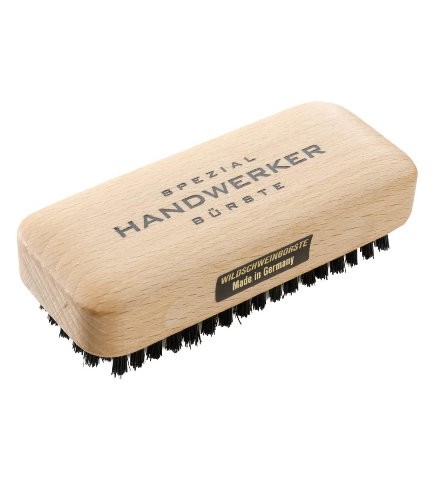 REMOS Hand Brush | Artisanal Beech Wood & Wild Boar Bristles - International Shipping - Buy Online on GoSupps.com