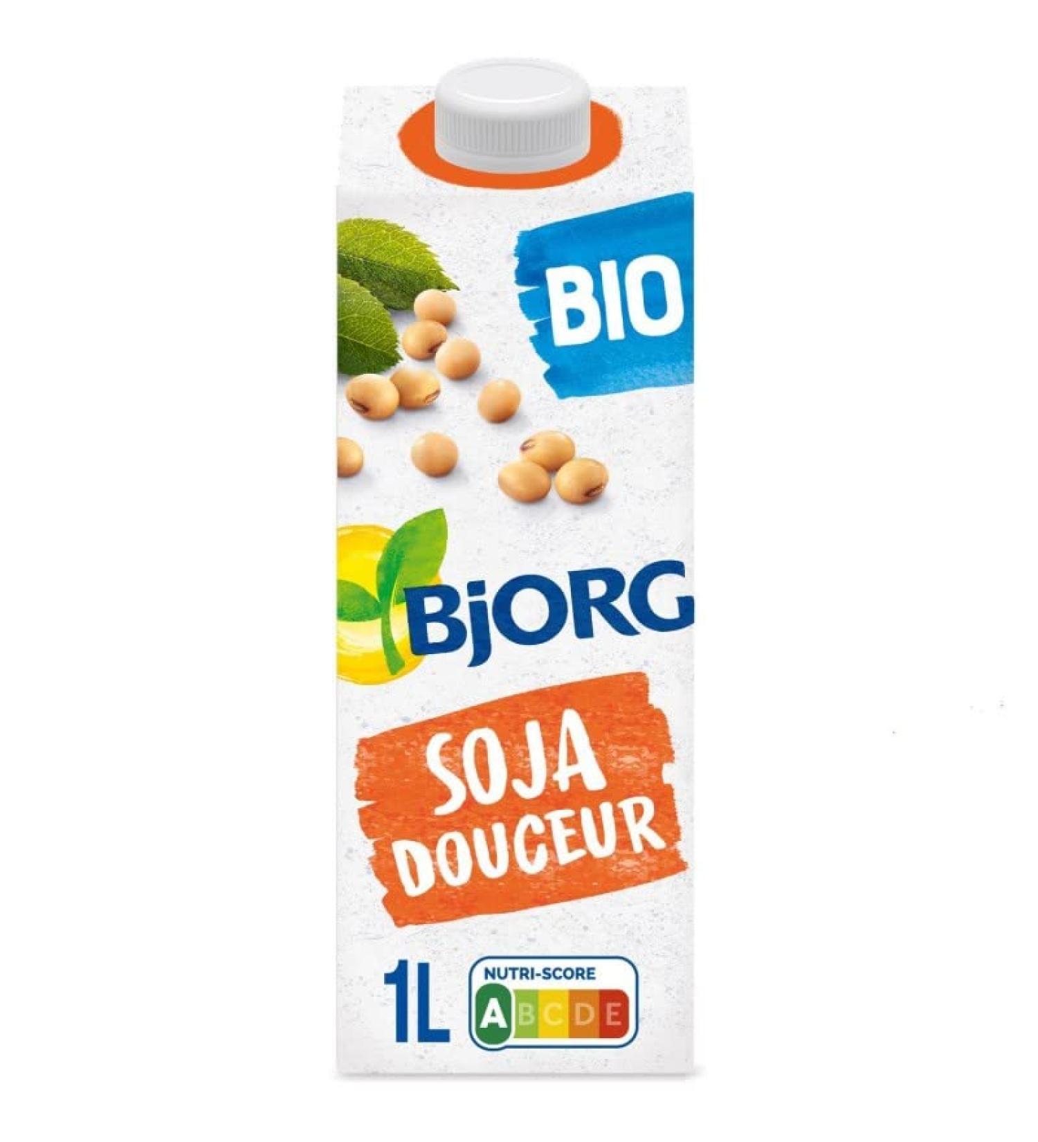 BJORG - Soft Soy and Calcium Drink 1L - Set of 4 - Buy Online on GoSupps.com