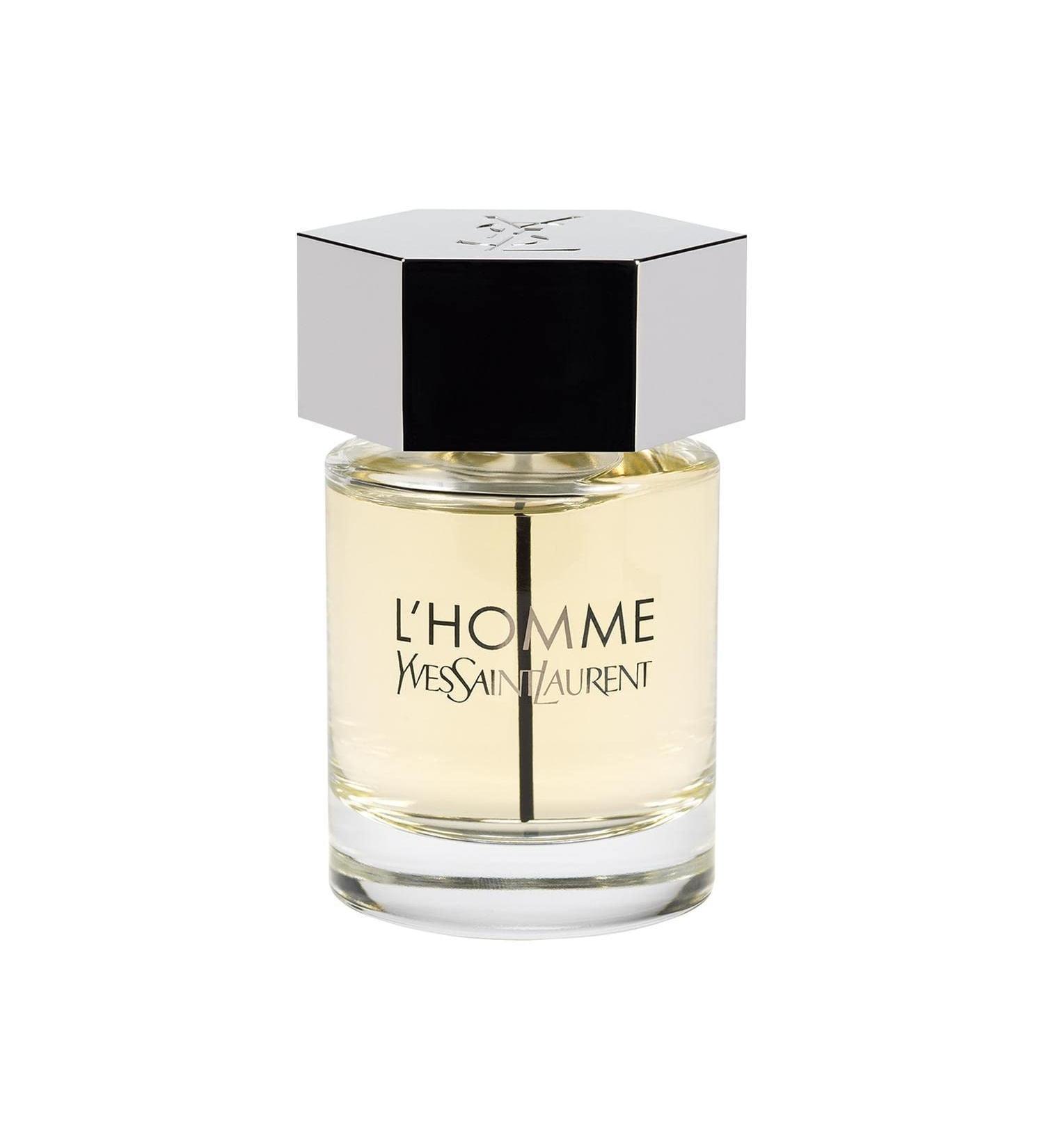 Yves Saint Laurent L'homme Yves Saint Laurent For Men Eau De Toilette Spray 3.3 Fl Oz (plain box) Basil Floral Lemon 3.3 Fl Oz (Pack of 1)