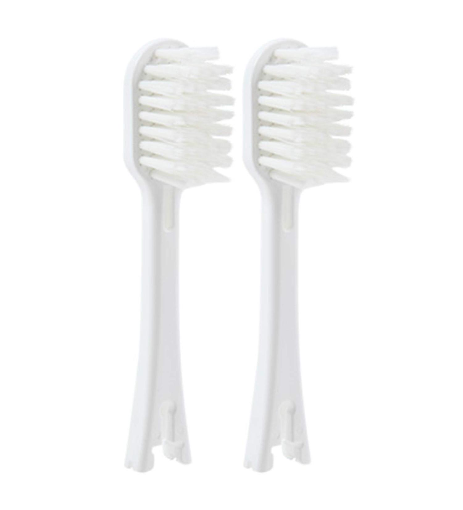 IONPA Wide Replacement Brush Head - White 2pcs/pack IONIC KISS You hyG Made in Japan Extended filament Floss action