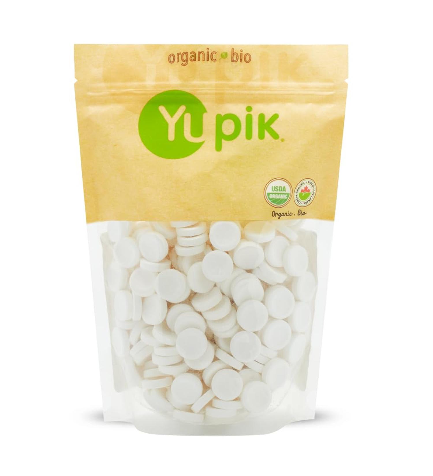 Yupik Organic Peppermint Candies 500 g Non-GMO Vegan Hard Candy Refreshing Natural Mint Flavor Classic Treat Delicious Snacks Ideal for Gifting & Holidays - Buy Online on GoSupps.com
