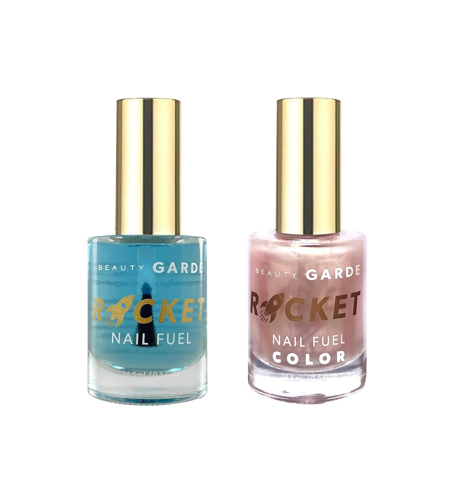 BeautyGARDE Rocket Nail Fuel Color (Rose Quartz) - Nail Lacquer & Strength Booster - Buy Online on GoSupps.com