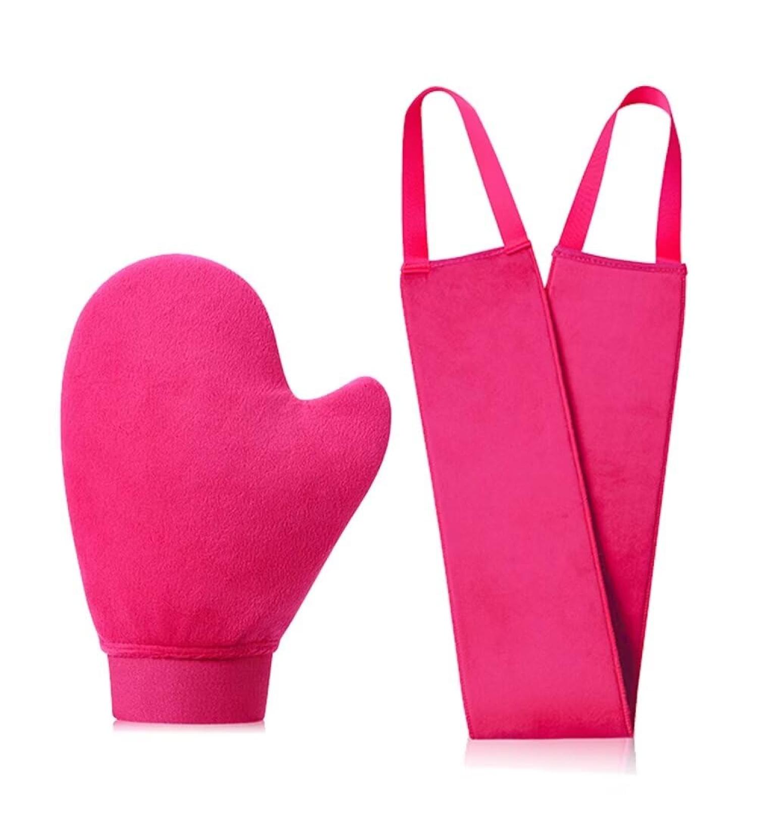 Buy CeleCily Self Tanning Mitt Applicator | Back Tanning Mitts for Flawless Sunless Tan - Buy Online on GoSupps.com