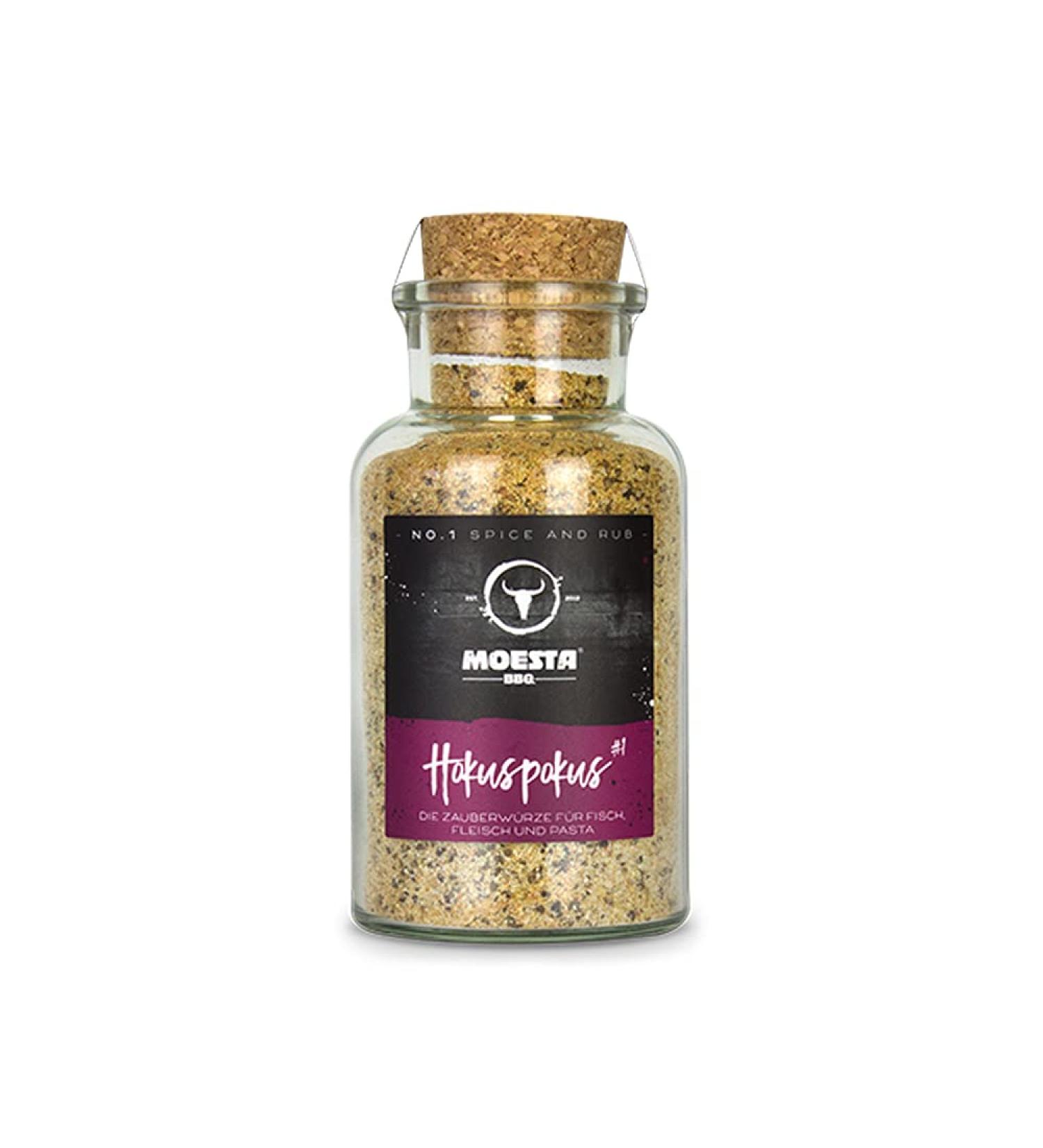 MOESTA-BBQ 10626 - Hokus Pokus Spice Mix - The New Magical Cancier in cooperation with Anchor - Glass Capacity: 200 g - Buy Online on GoSupps.com