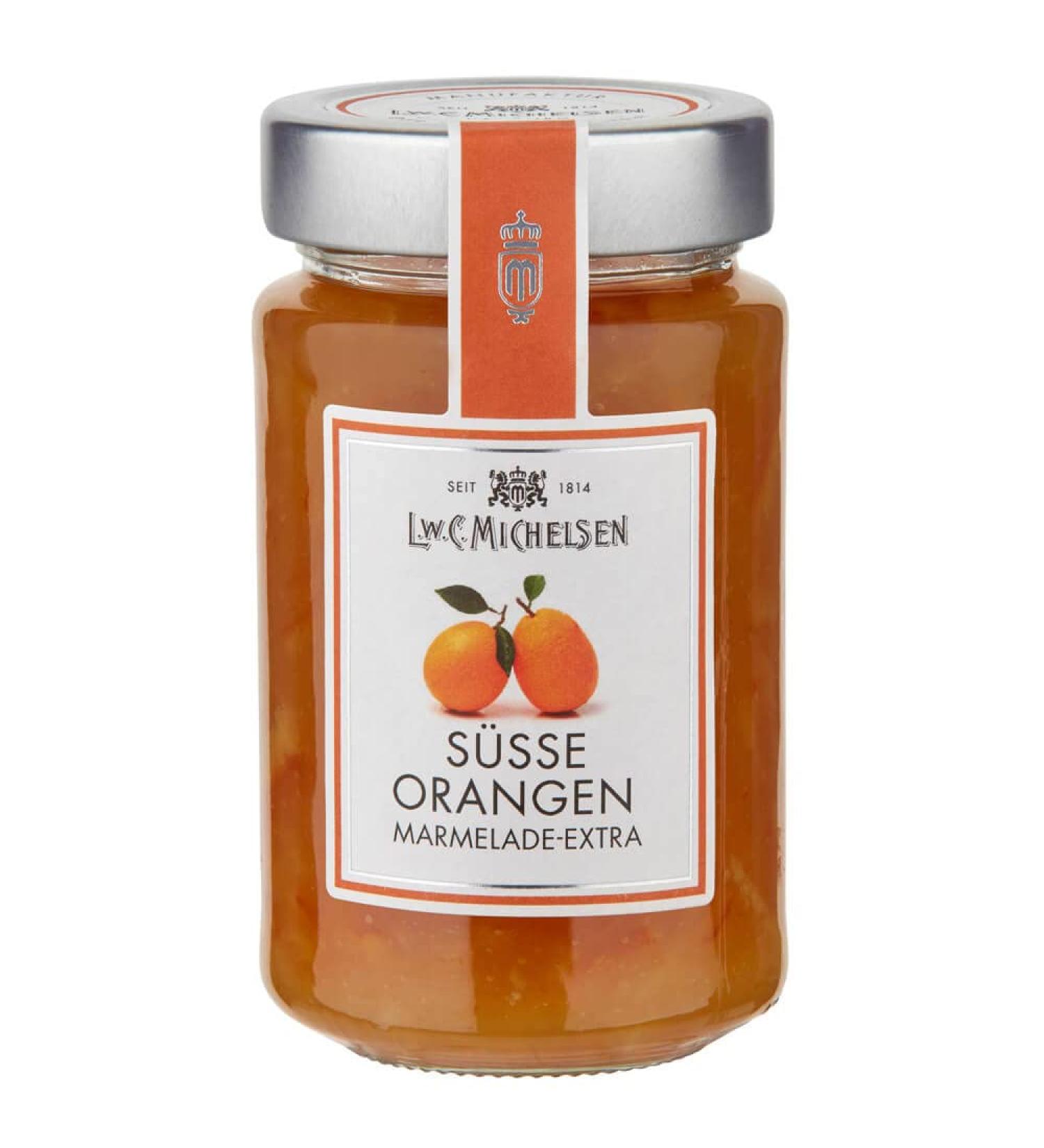 L.W.C. Michelsen Sweet Oranges Jam 280g | Herb & Sweet | Premium Spanish Orange Spread | Pure Natural Flavor - Buy Online on GoSupps.com