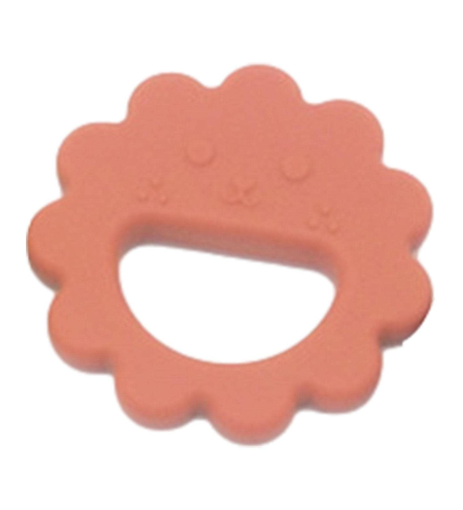 Infant Teething Toys Infant Teethers for Babies 6-12 Months - Teething Toys for Babies 0-6 Months 6-12 Months Flower Shape Teething Toys Silicone Baby Teether Baby Chew Caramel Colour - Buy Online on GoSupps.com