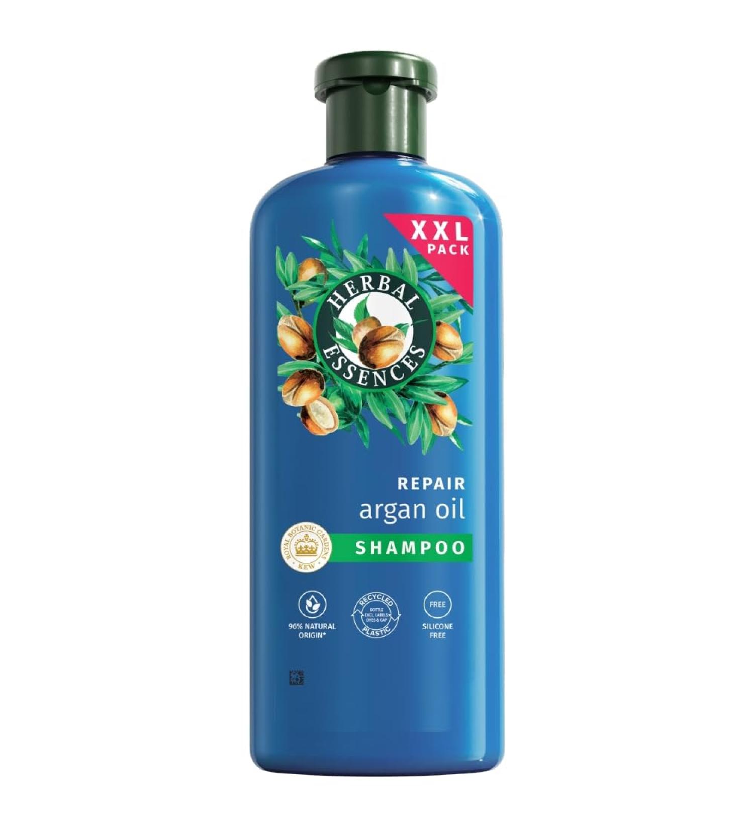 Herbal Essences Herbal Essences Argan Oil Repair Shampoo 680 ml for Damaged Hair Intense Moisture of Natural Origin Silicone Free