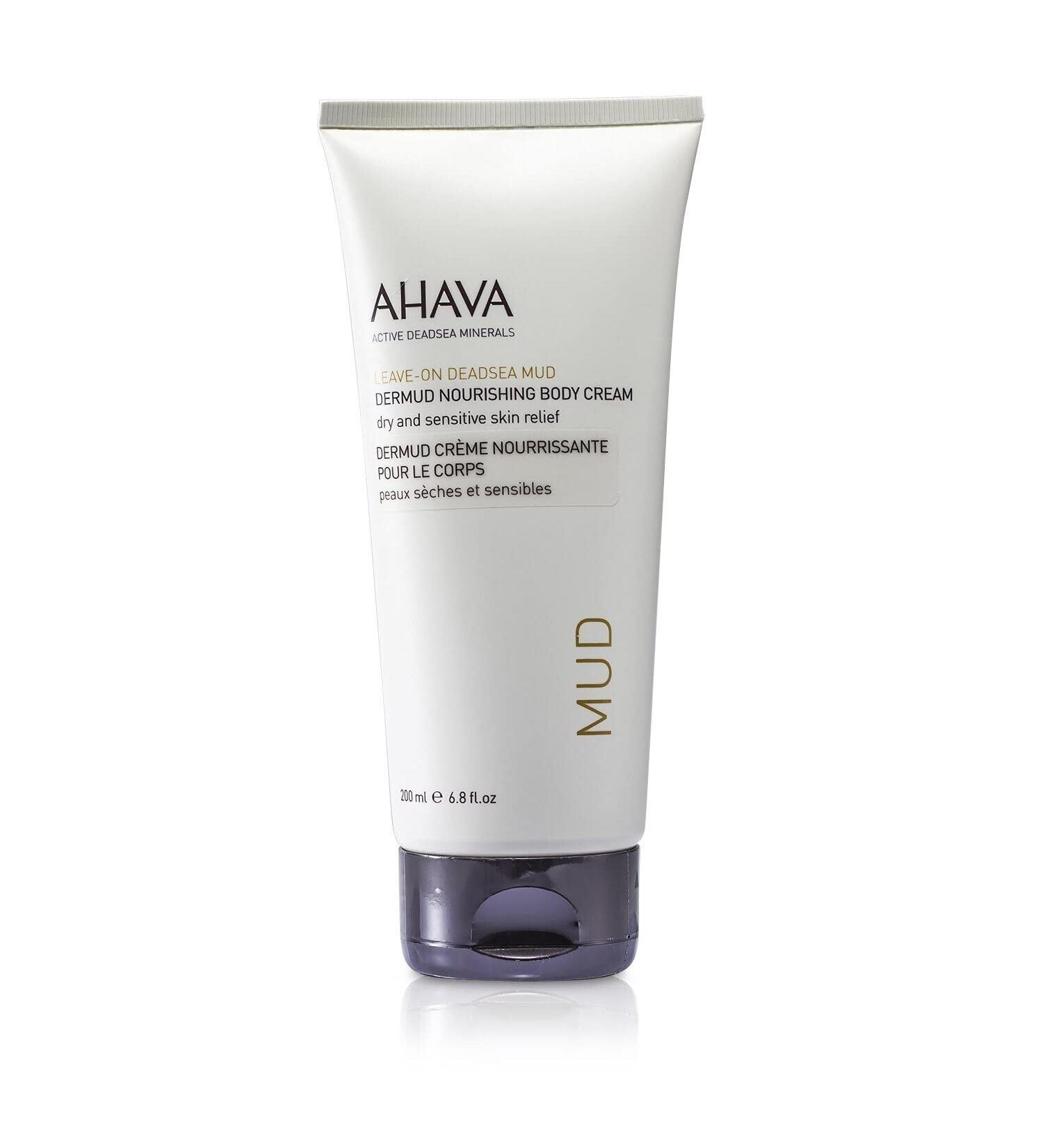 AHAVA Dermud Nourishing Body Cream 200ml - Buy Online on GoSupps.com