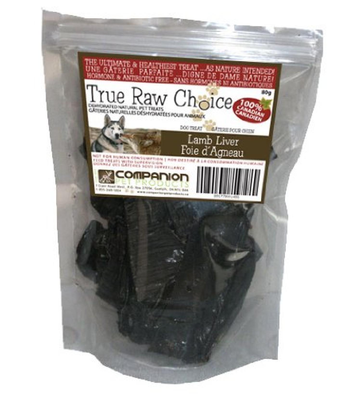 True Raw Choice PET-TCP-81584 227gm Lamb Liver