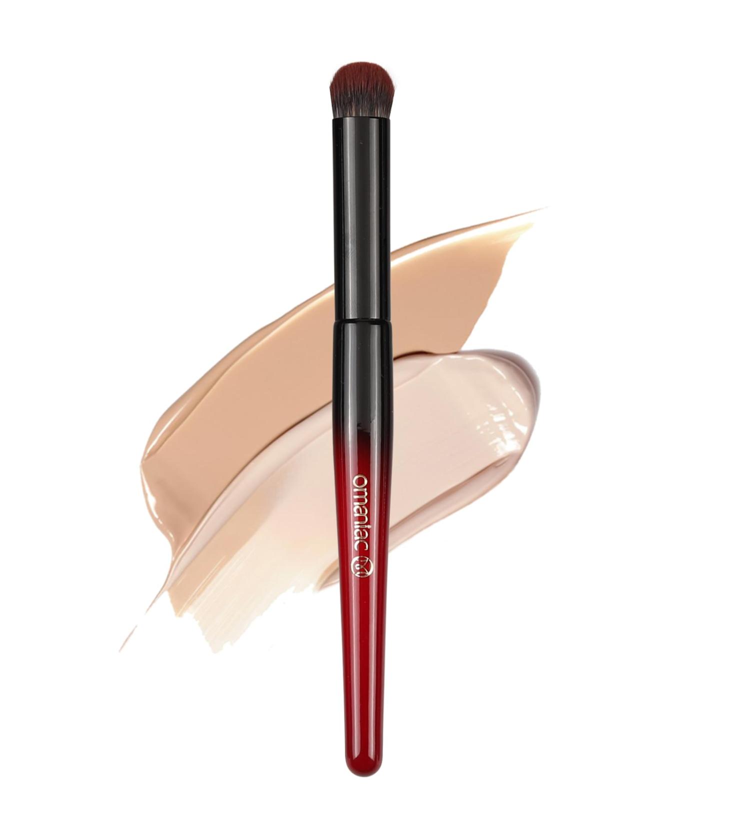 OMANIAC Concealer Brush | Under Eye & Nose Contour Brush for Bronzer Liquid Foundation Cream & Powder Perfect Makeup Blending & Buffing Tool - Buy Online on GoSupps.com