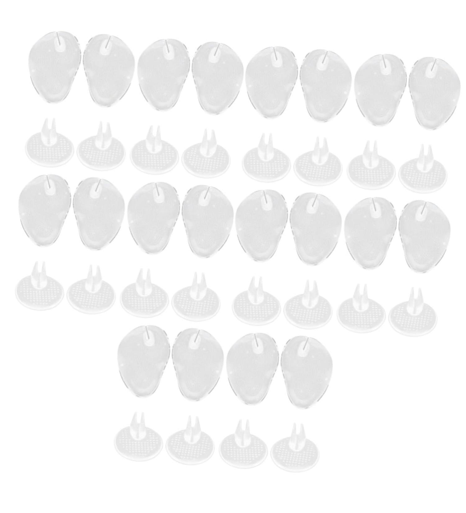 Buy 20 Pairs Clip Toe Pad Protectors - Silicone Toe Cushions for Thong Sandals & Big Toes - Comfort & Support for Forefoot - Buy Online on GoSupps.com