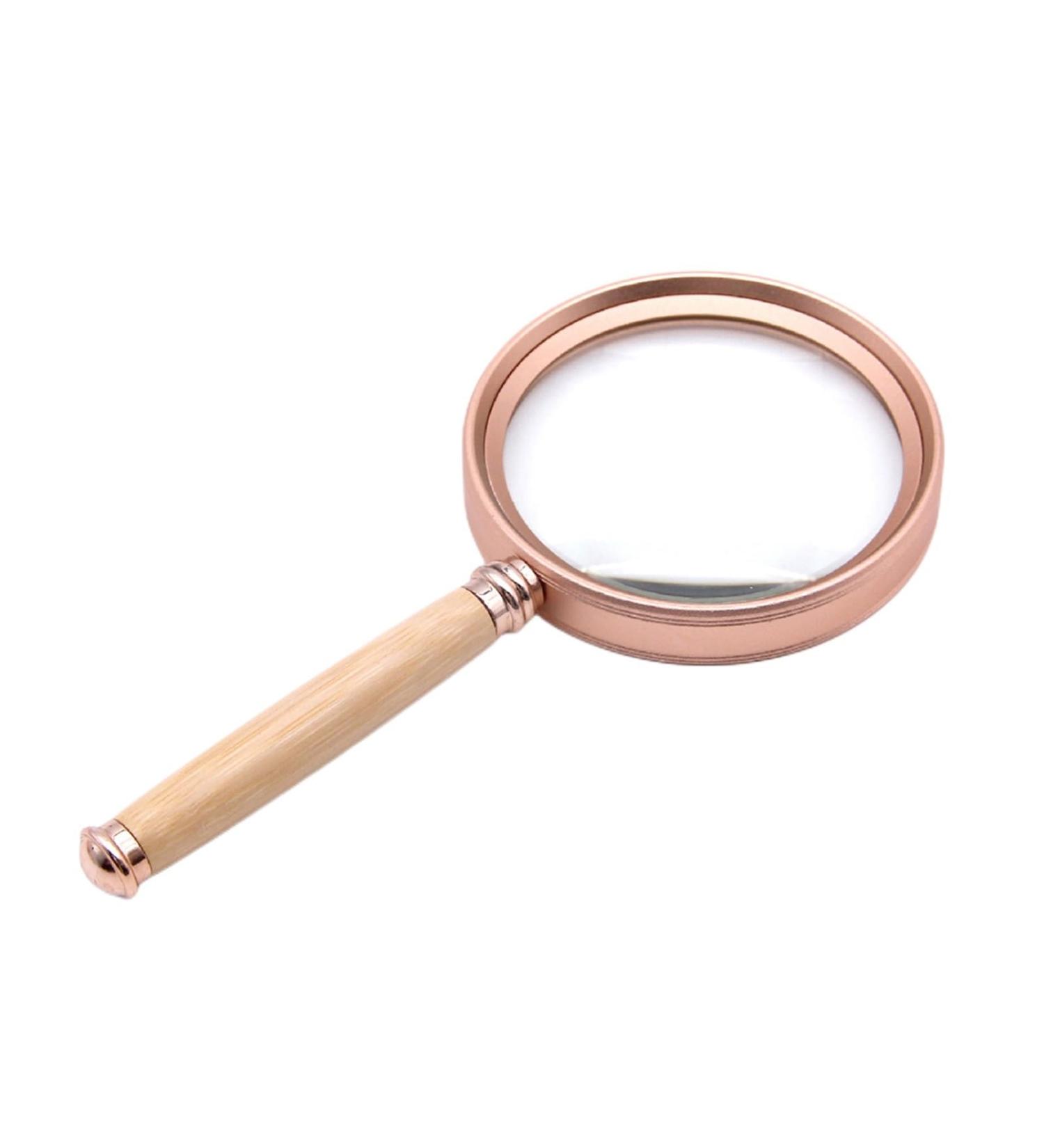Vintage Reading MagnifierHandheld Magnifiers Aluminum Alloy Frame 20X/15X/10X Jewelry Magnifier for Precision Instrument Repair (10x) - Buy Online on GoSupps.com