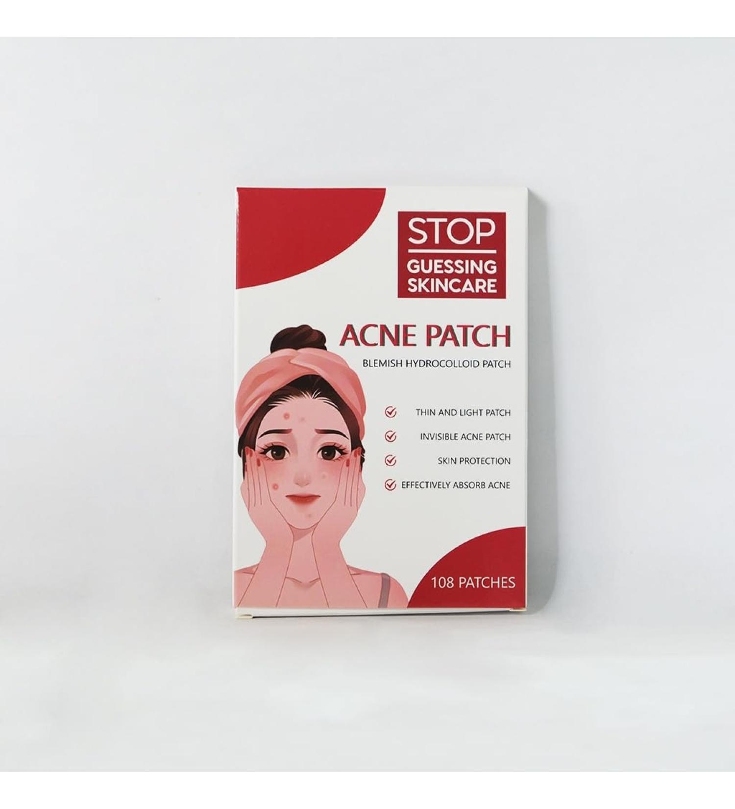 Hydrocolloid Acne Pimple Patch Effective Spot Stickers for Face & Skin | Blemish Coverage for Clear Skin - Buy Online on GoSupps.com
