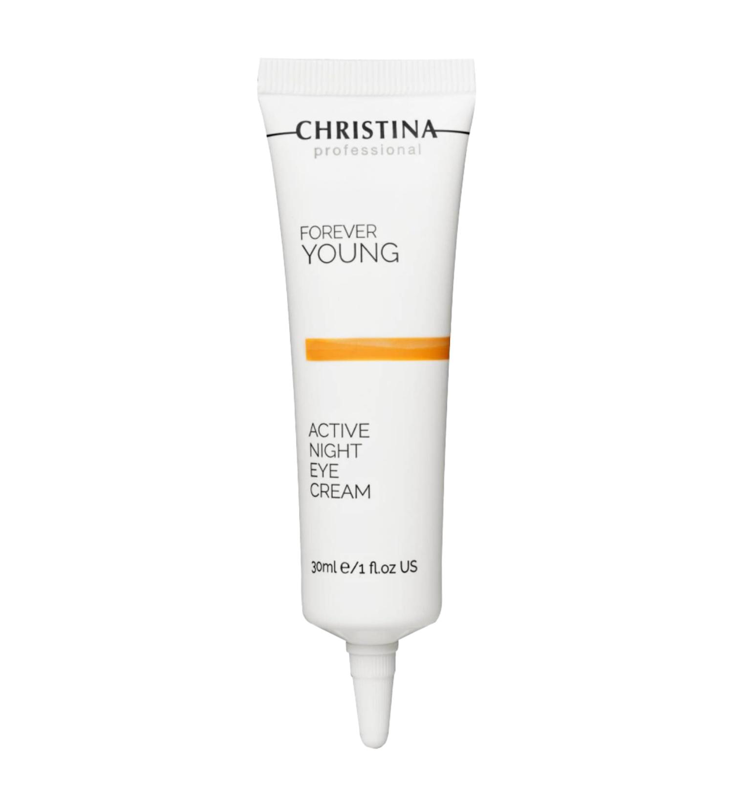 Buy CHRISTINA Forever Young Active Eye Night Cream with Retinol - Rejuvenating Avocado Oil Eye Cream for Moisturizing & Nourishing - 30ml | International Shipping Available - Buy Online on GoSupps.com