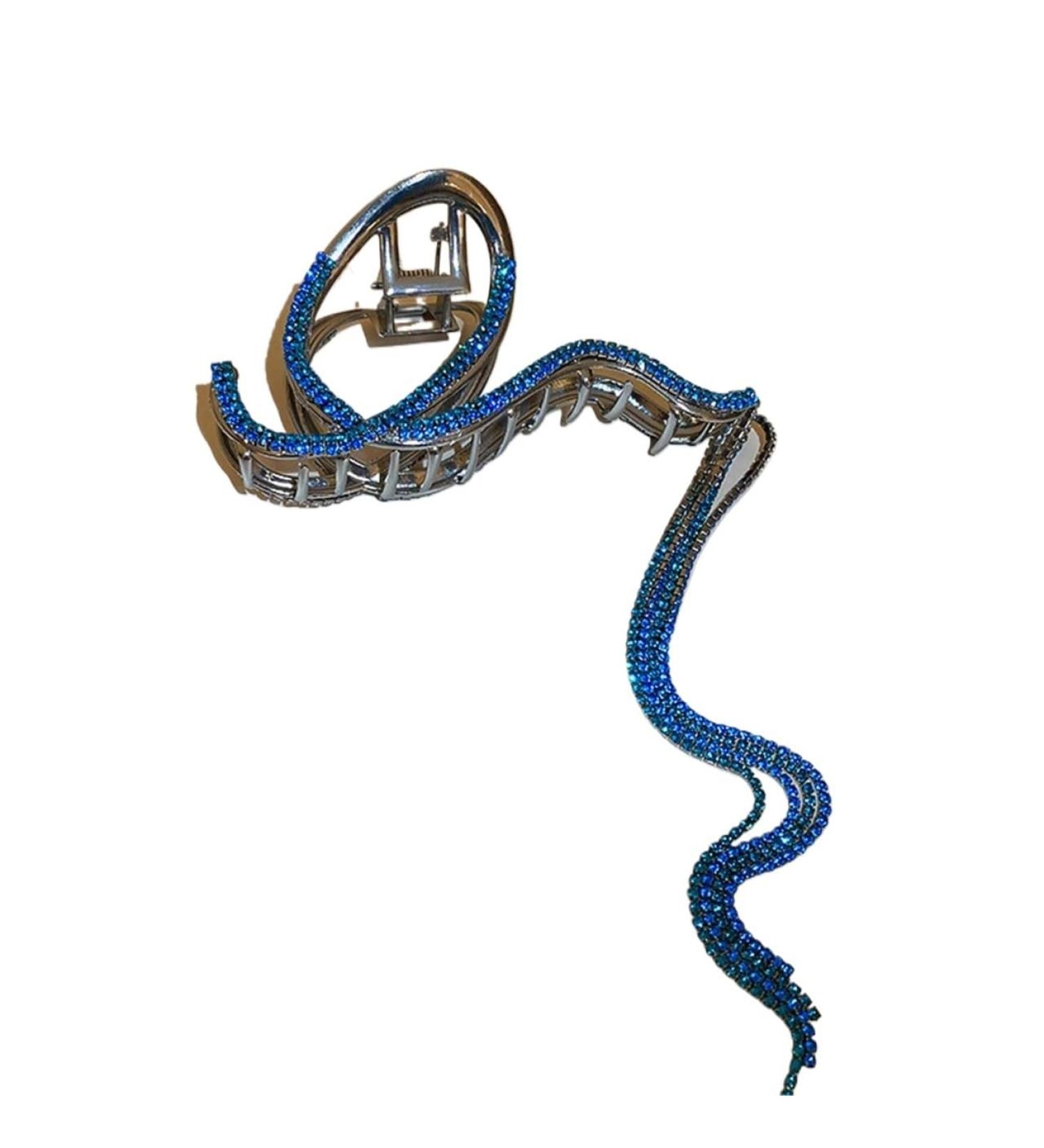 Hair accessories for women banana clips hair Claws Clips Hair Accessories Letter Q Tassel Hairpin Back Head Curling Large Metal Shark Claw Clip Temperament Hair Accessories Female Gold-color (Color : - Buy Online on GoSupps.com