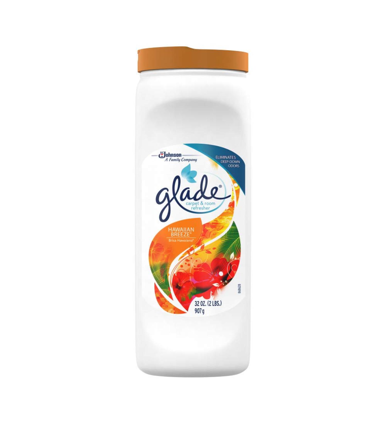 Glade Carpet and Room Refresher Deodorizer - Hawaiian Breeze 32 Oz - For Home, Pets, and Smoke - Buy Online on GoSupps.com