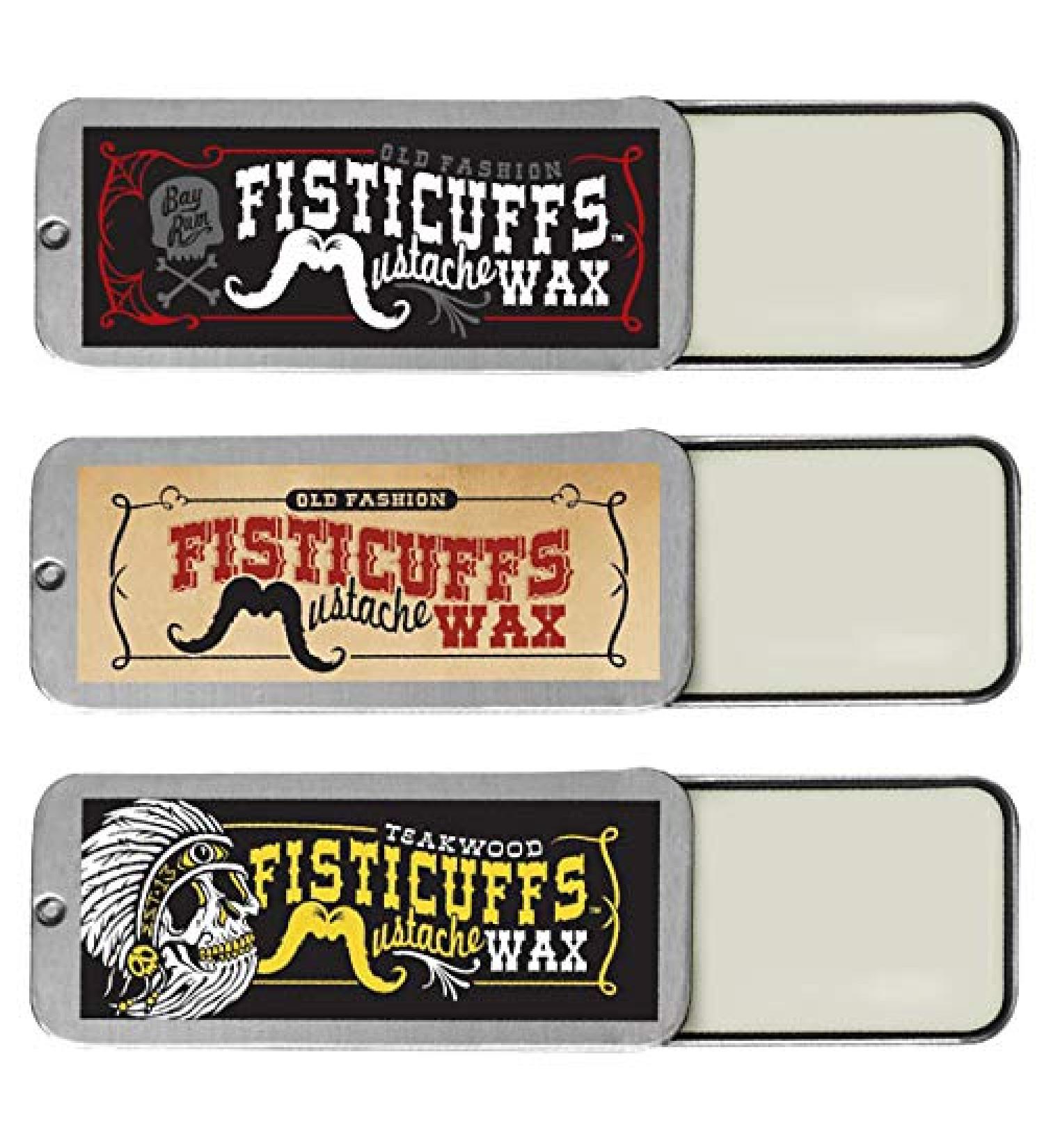 Grave Before Shave Fisticuffs Mustache Wax - Pack Of 3