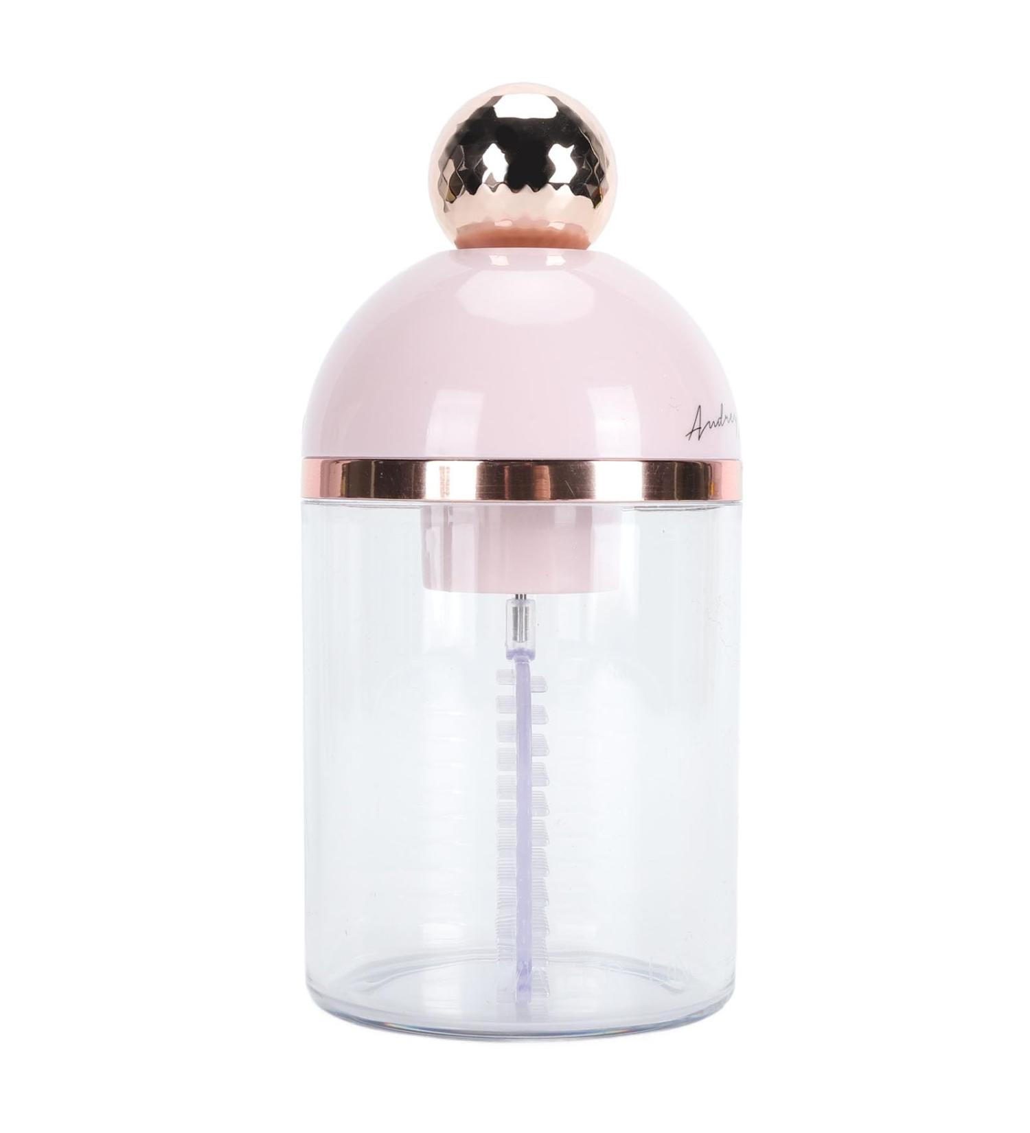 AUNMAS Battery Powered Electric Facial Cleanser Foam Cup - 500ml Waterproof Bubble Maker for Home & Travel | Pink Face Wash Bottle - Buy Online on GoSupps.com