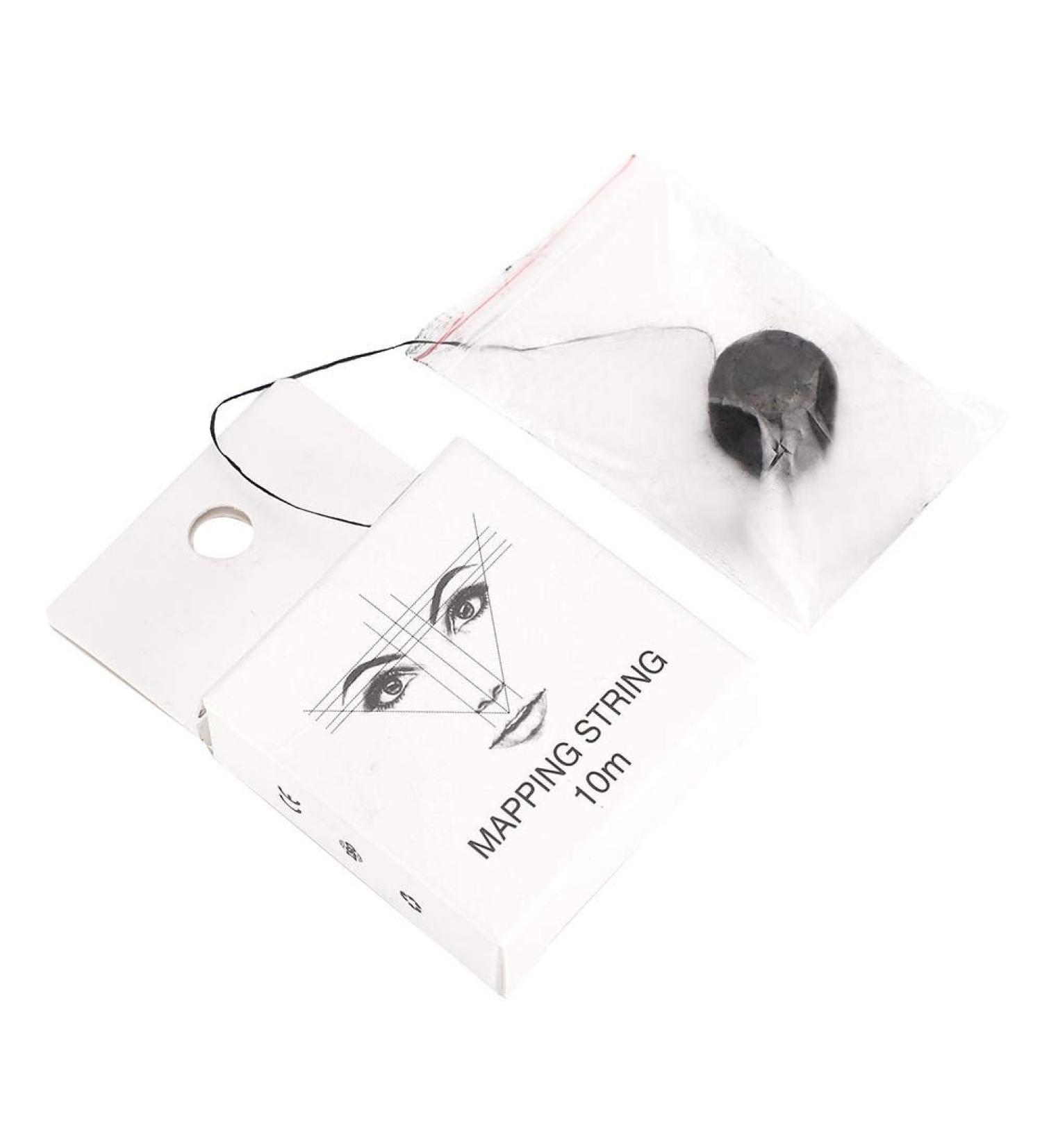 Filfeel Pre-Einked Mapping String for Eyebrow Measurement | Microblading Marker Thread Tool | 10m - Essential Microblading Supplies - Buy Online on GoSupps.com