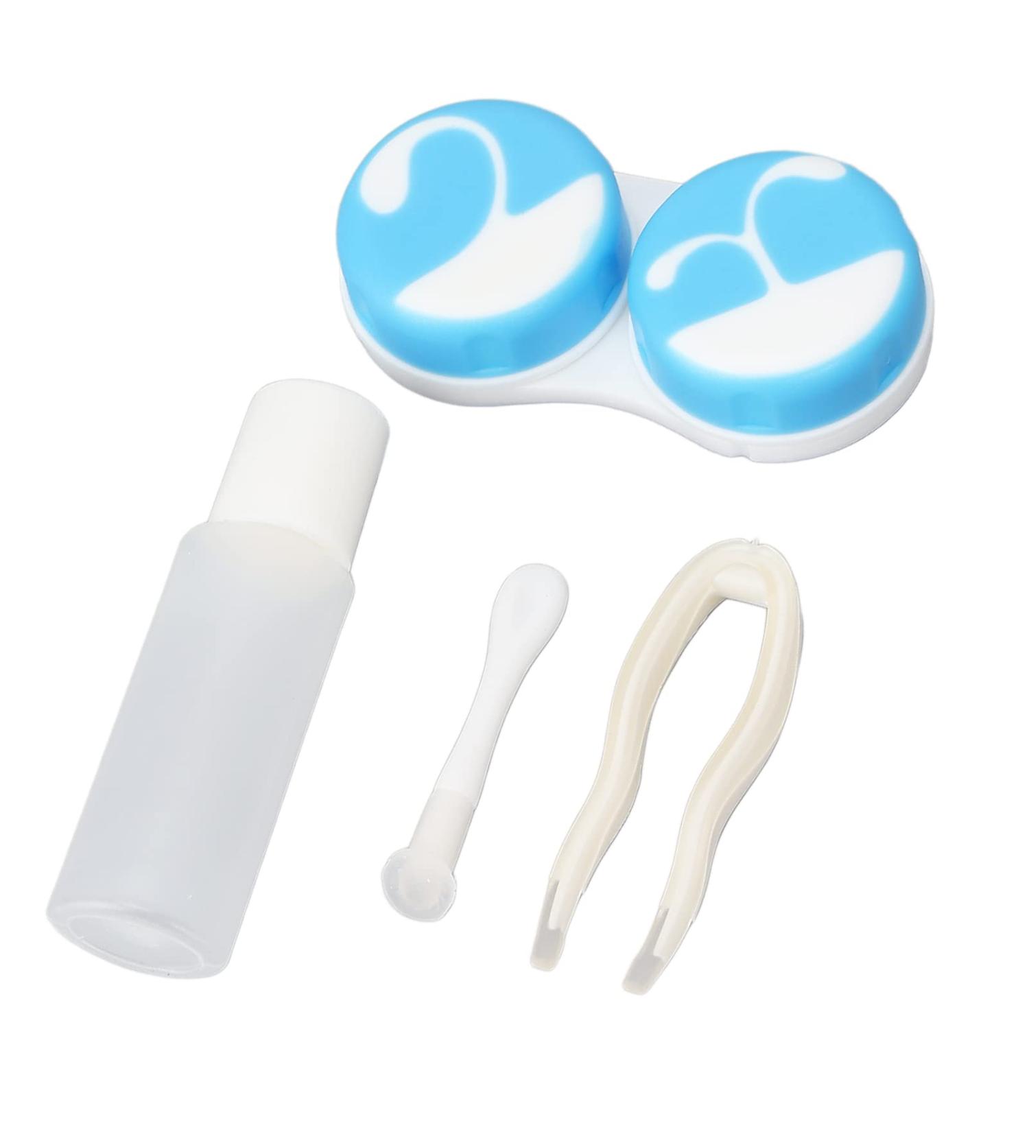 Shop Anggrek Cute Mushroom Contact Lens Storage Box - Portable Shockproof & Dustproof ETUI Set for Easy Travel - Buy Online on GoSupps.com