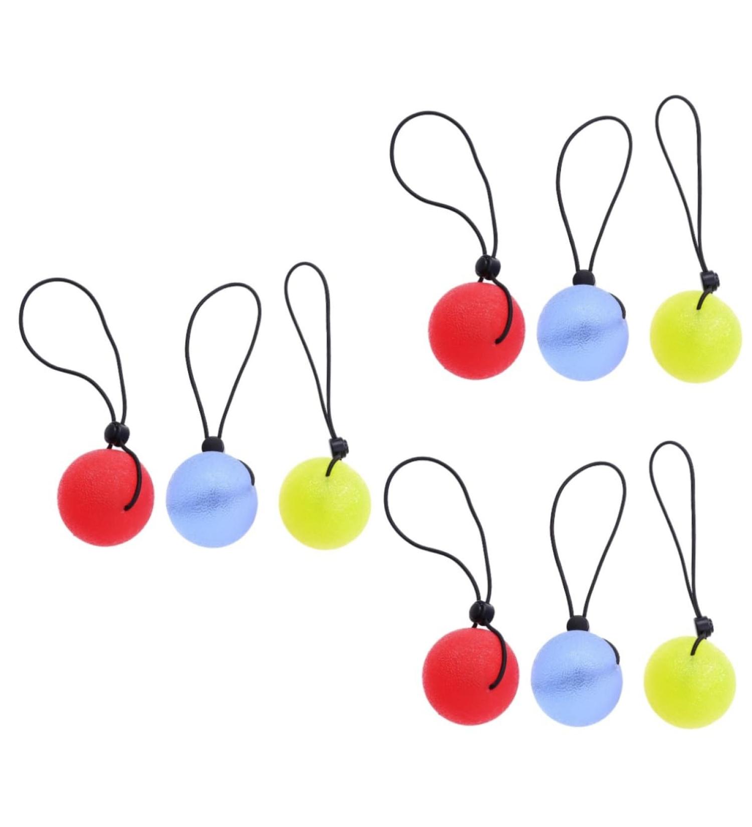 Buy Healvian 9 Pcs Grip Strengthening Balls - Ultimate Fitness Equipment for Hand Therapy & Training Exercises - Buy Online on GoSupps.com