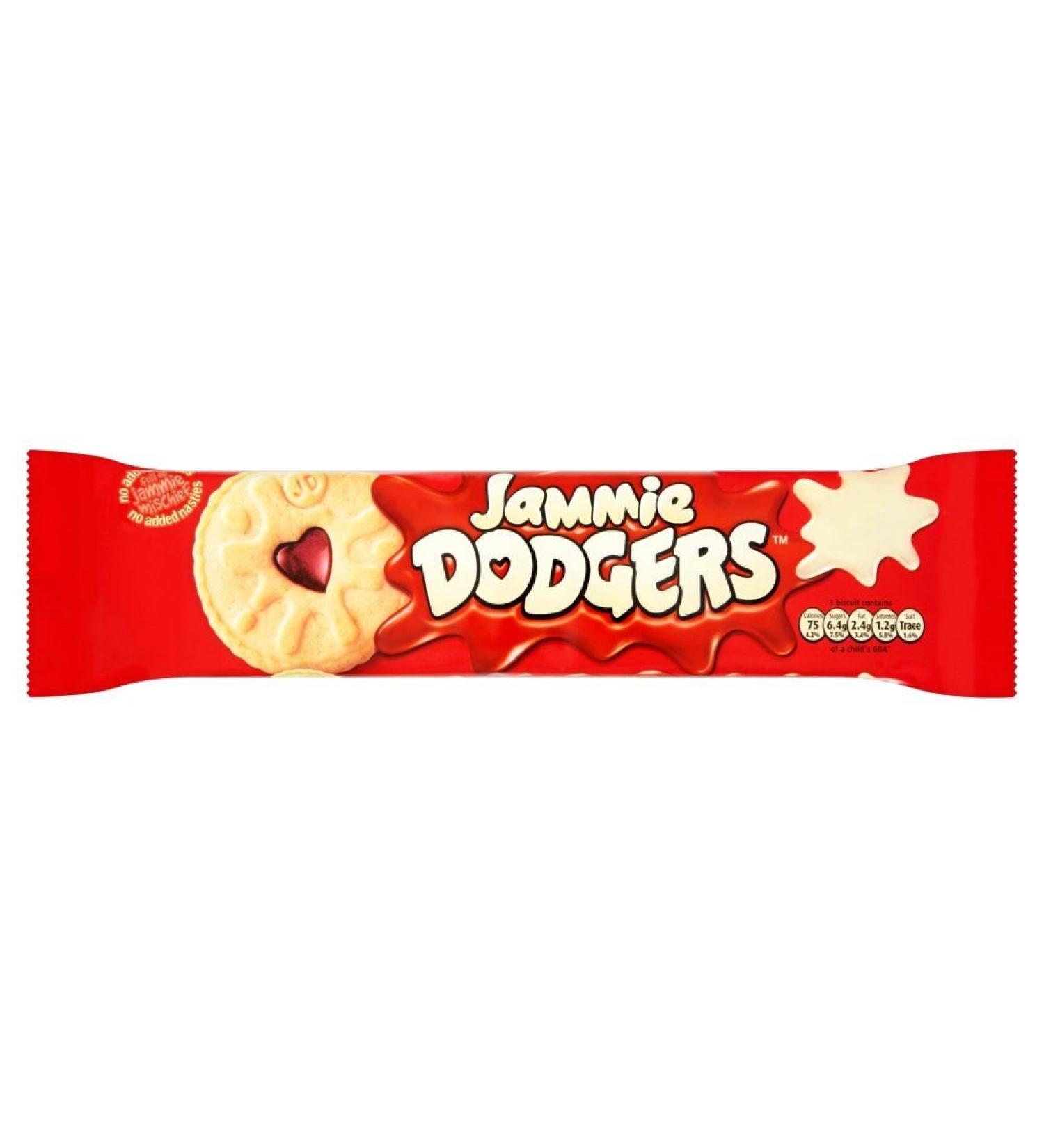 Jammie Dodgers English Jam Cookies - 2 x 140g Packs