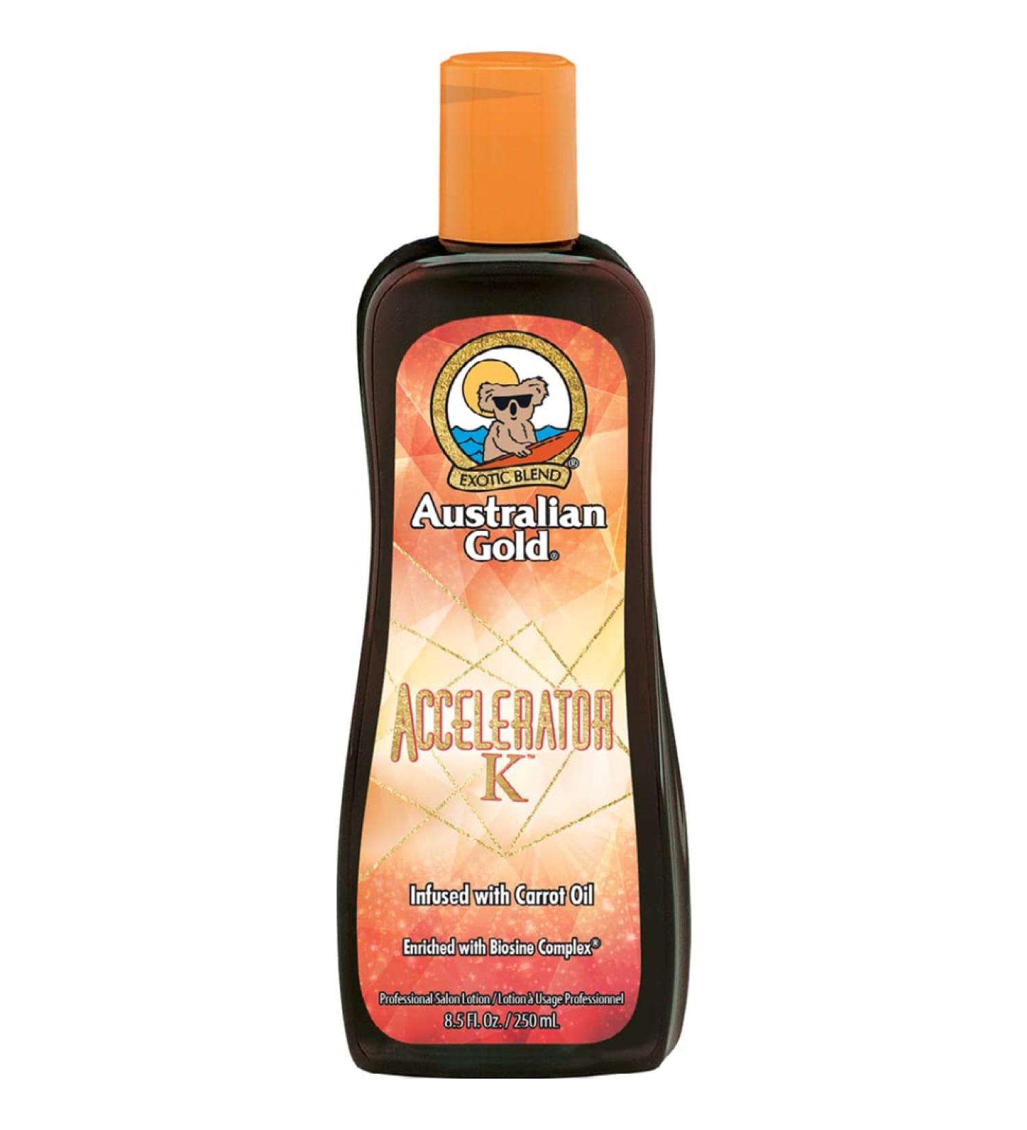 Australian Gold Accelerator K Infused with Carrot Oil 250ml - Buy Online on GoSupps.com