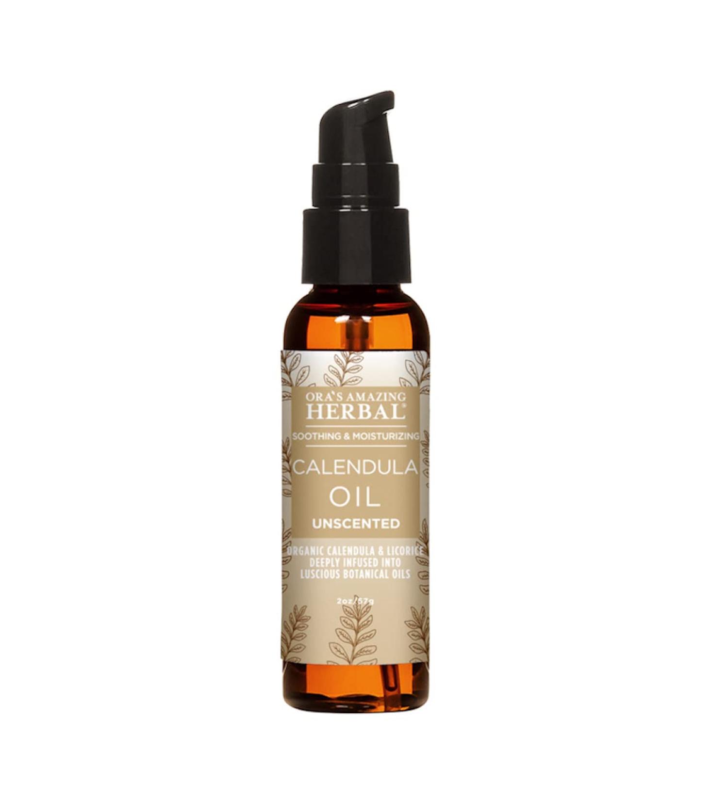 Ora's Amazing Herbal Calendula Oil with Licorice Jojoba Fragrance Free Unscented Facial Cleansing Moisturizing Eczema & Sensitive Skin Cold Pressed Oils Recycled Plastic 2 oz Travel Size 2 Fl Oz (Pack of 1) - Buy Online on GoSupps.com