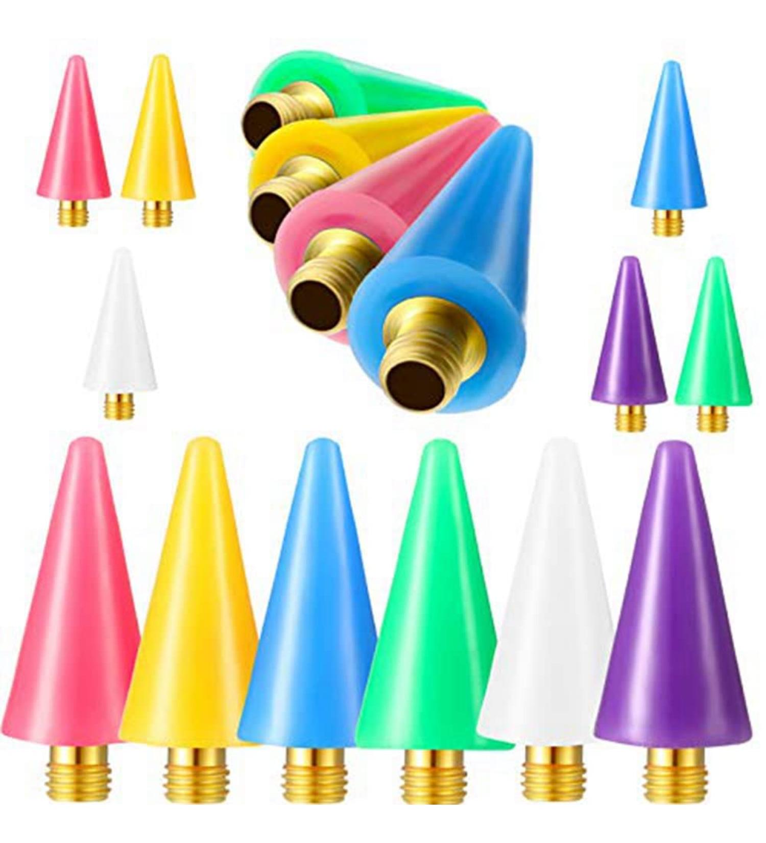 Bumdenuu 12Pieces Replacement Head Tips Nail Rhinestones Picker for Nail Dotting Pen to Nail Gem Jewelry Replacement Head - Buy Online on GoSupps.com