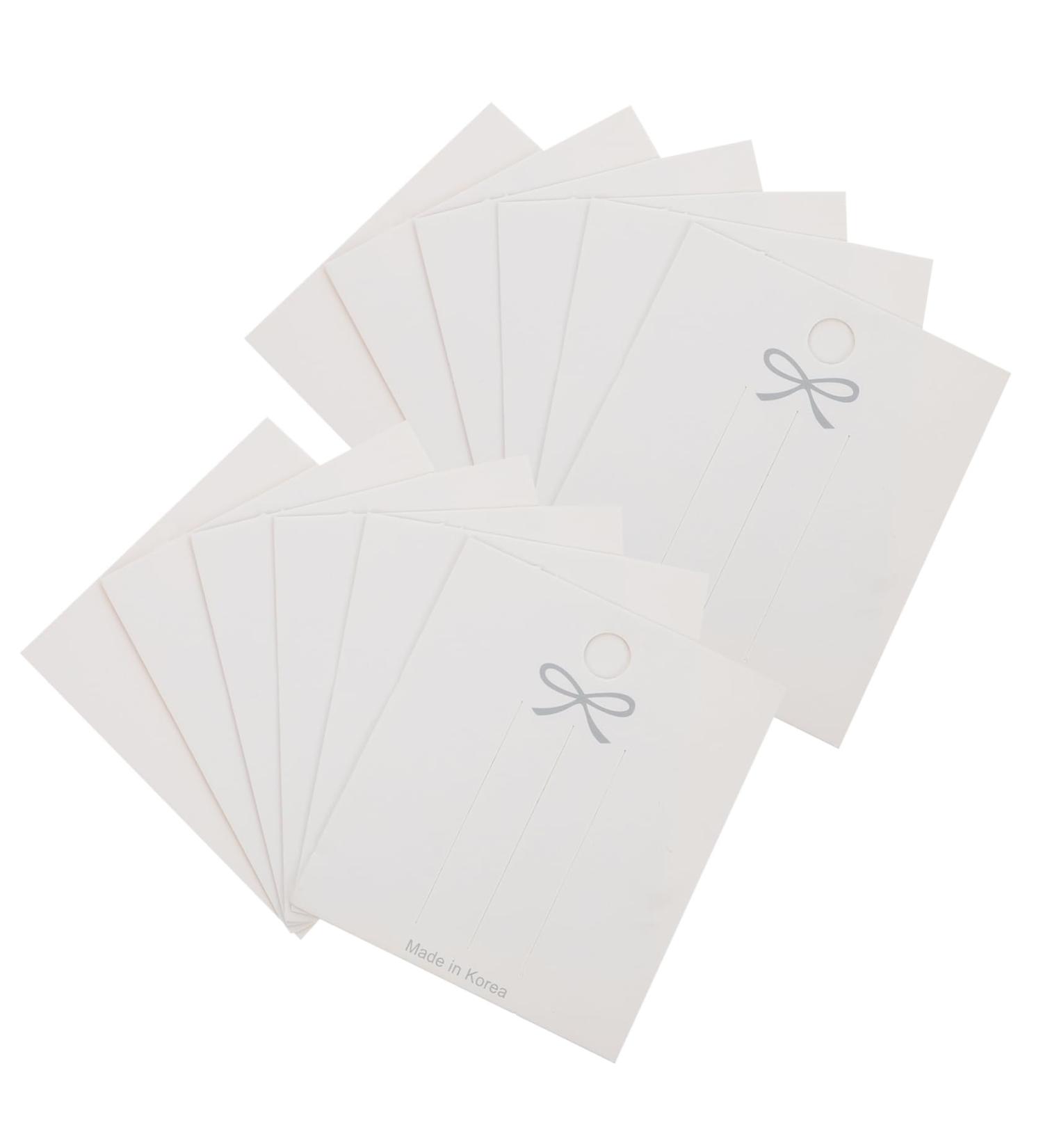 Beaupretty Chain hairpin card hair clips for bows hair barrette display ornament display stand blank cards hair jewlery Paper Cardboard for Hair Accessories sweater chain kraft paper Paper - Buy Online on GoSupps.com