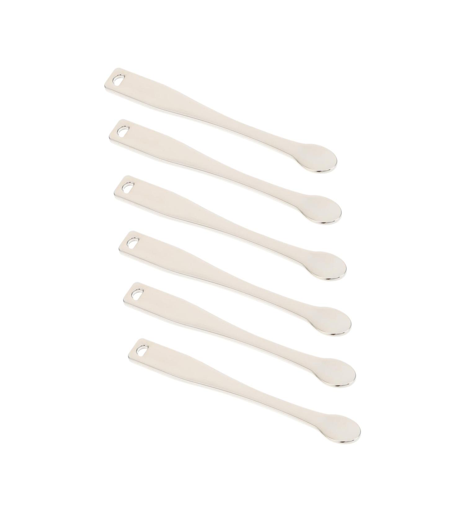 minkissy 6pcs Electroplating Cream Spoon Facial Cream Scoop Cosmetics Sub Package Scoops Cosmetic Mixing Spoon Mini Lotion Make up Kit Facial Spatula Facial Cream Scoop Tool Spoon 1 count (Pack of 1) Silver - Buy Online on GoSupps.com