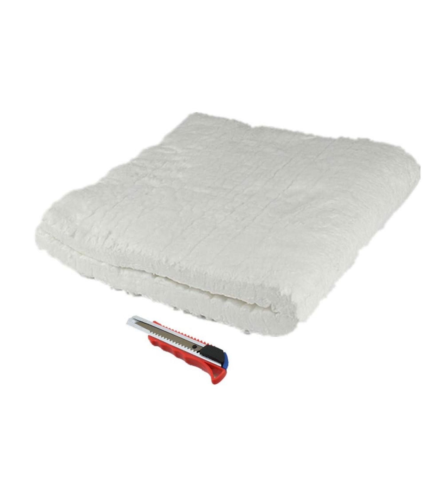 HM&FC 1 x 12 x 24 Ceramic Fiber Insulation Blanket 2400F - High Performance Heat Resistance - Buy Online on GoSupps.com
