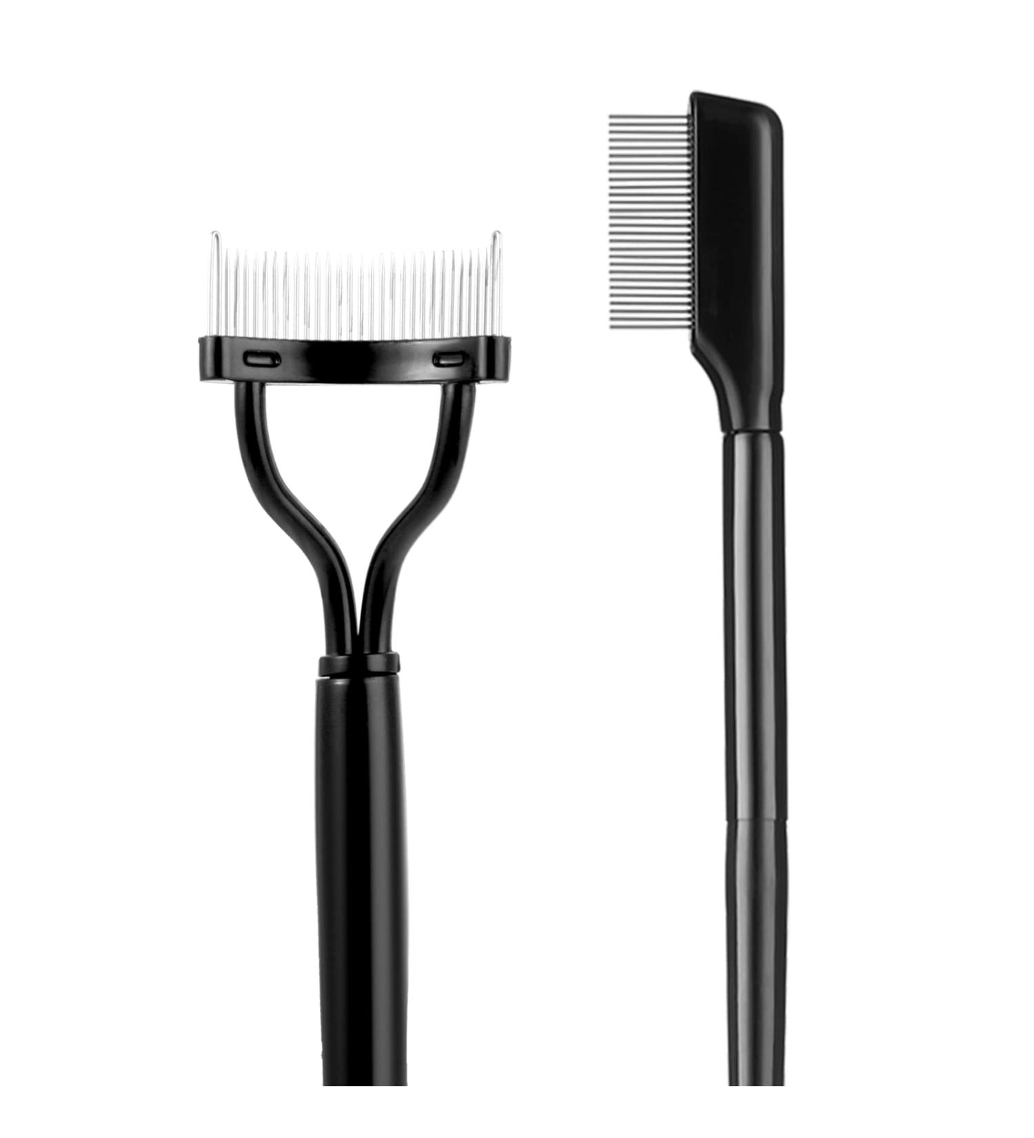 WLLHYF Eyelash Comb Set - Metal Teeth Eyelash Separator Tool for Girls and Women - Buy Online on GoSupps.com