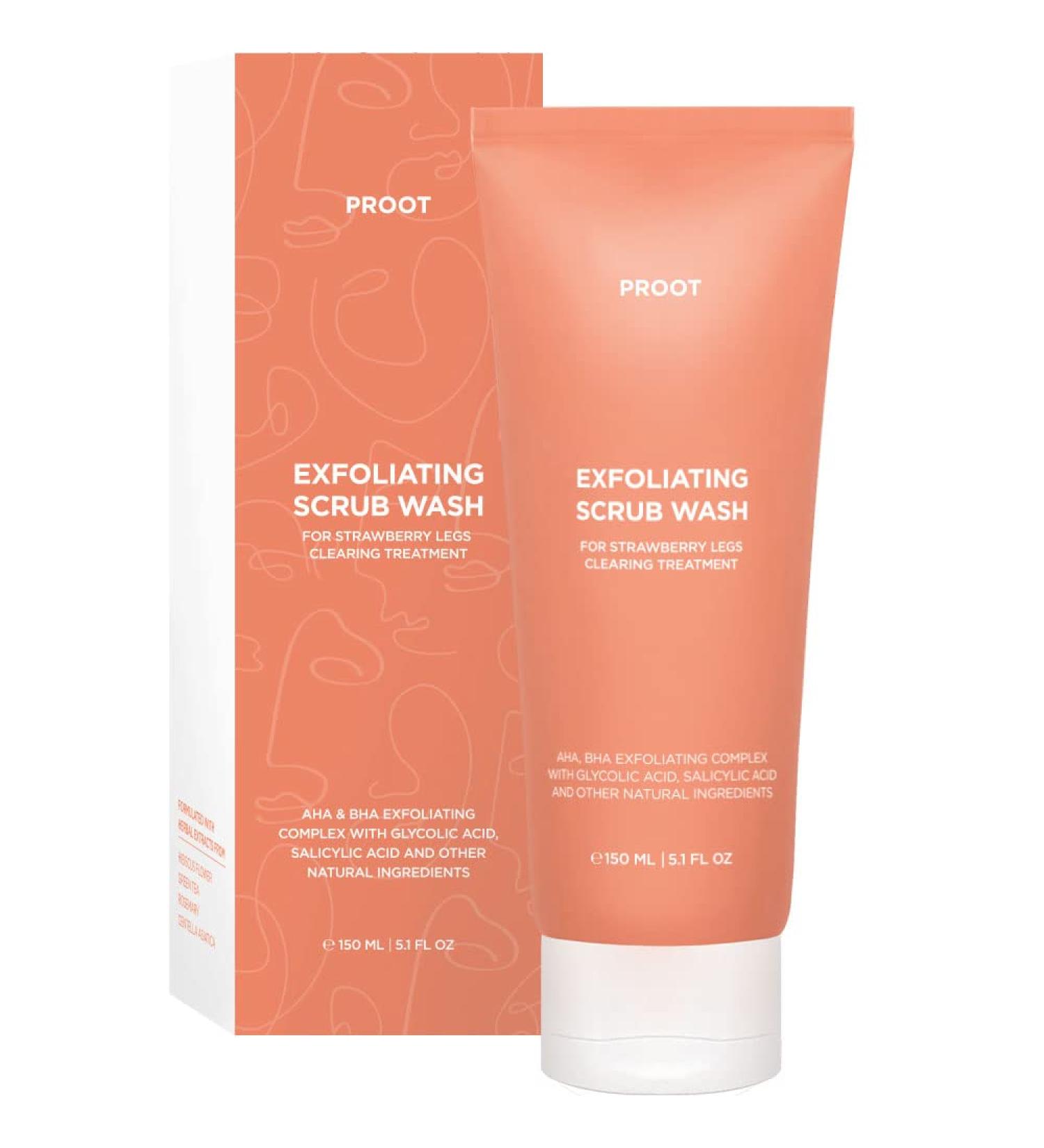 Strawberry Legs Exfoliating Scrub - KP Bump Eraser for Smooth Skin | Leg Exfoliator and Scrub Treatment for Strawberry Skin | Rejuvenate Skin Tone and Texture - Buy Online on GoSupps.com