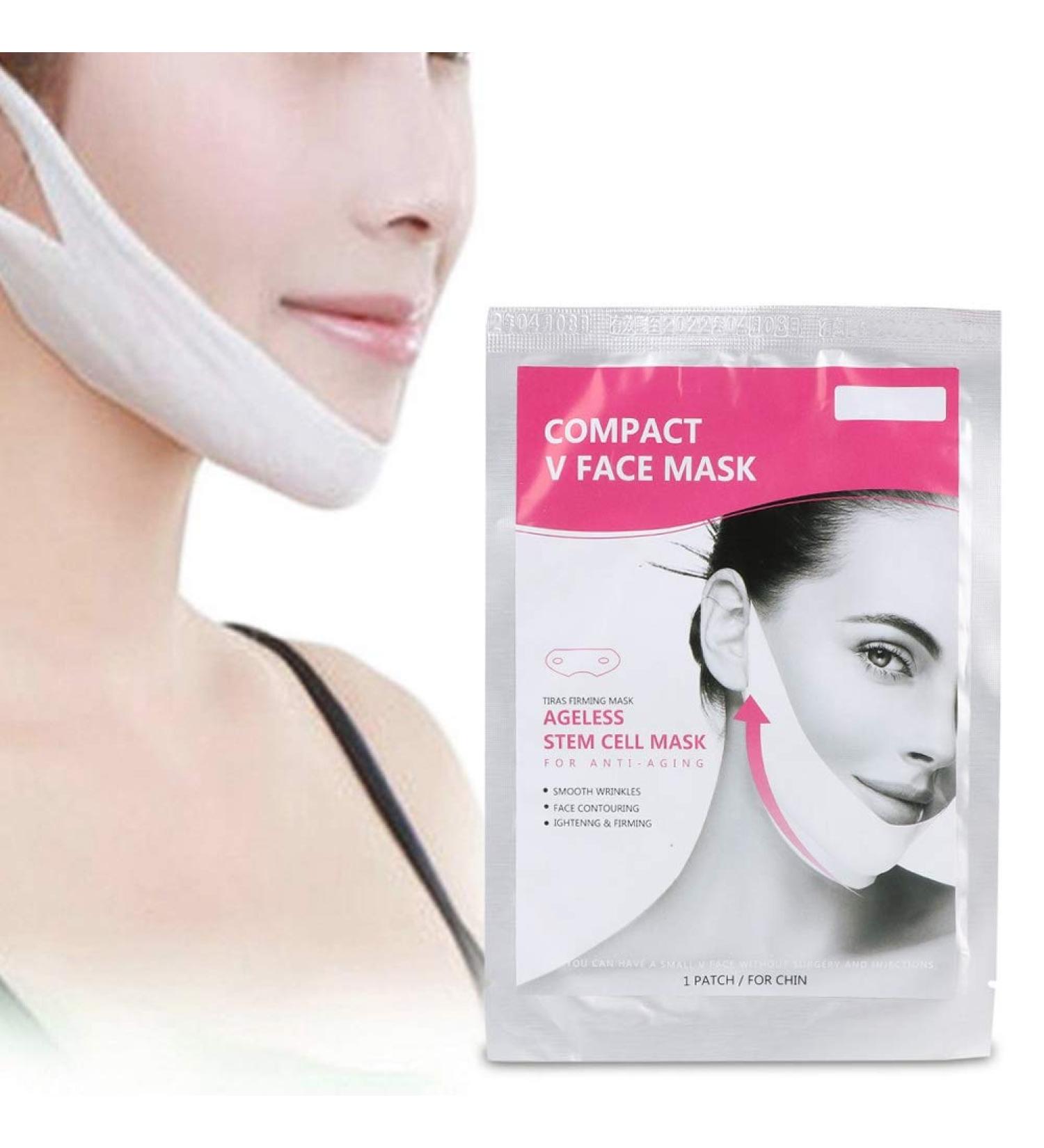 jawline mask Anti Wrinkle V-face Professional V-Shaped Face Shaping Mask Chin Slimming Lifting Patch Skin Care - Buy Online on GoSupps.com