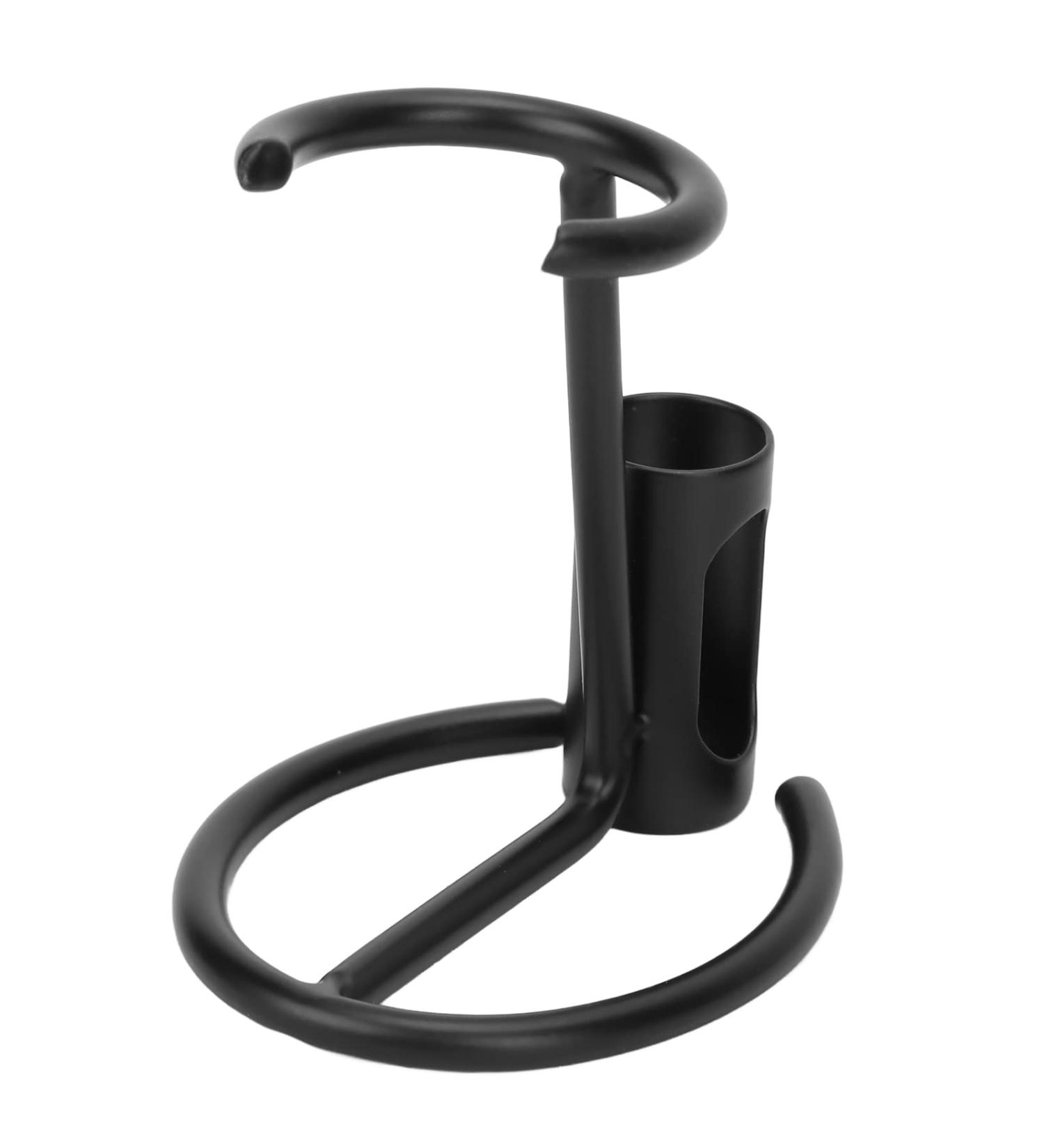 Premium Stainless Steel Razor & Brush Holder Stand - Non-Slip Portable Shaving Solution for Bathroom Countertops | International Shipping - Buy Online on GoSupps.com