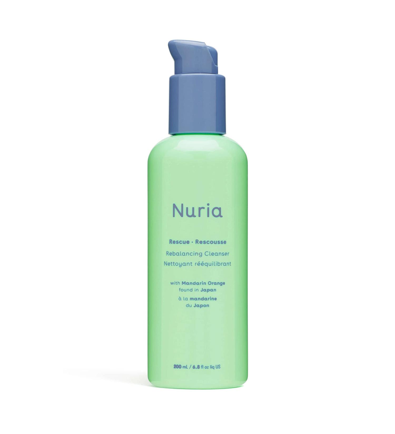 Buy Nuria Rescue Rebalancing Daily Facial Cleanser for Oily Skin - Mandarin Orange Face Wash 200mL | International Shipping Available - Buy Online on GoSupps.com